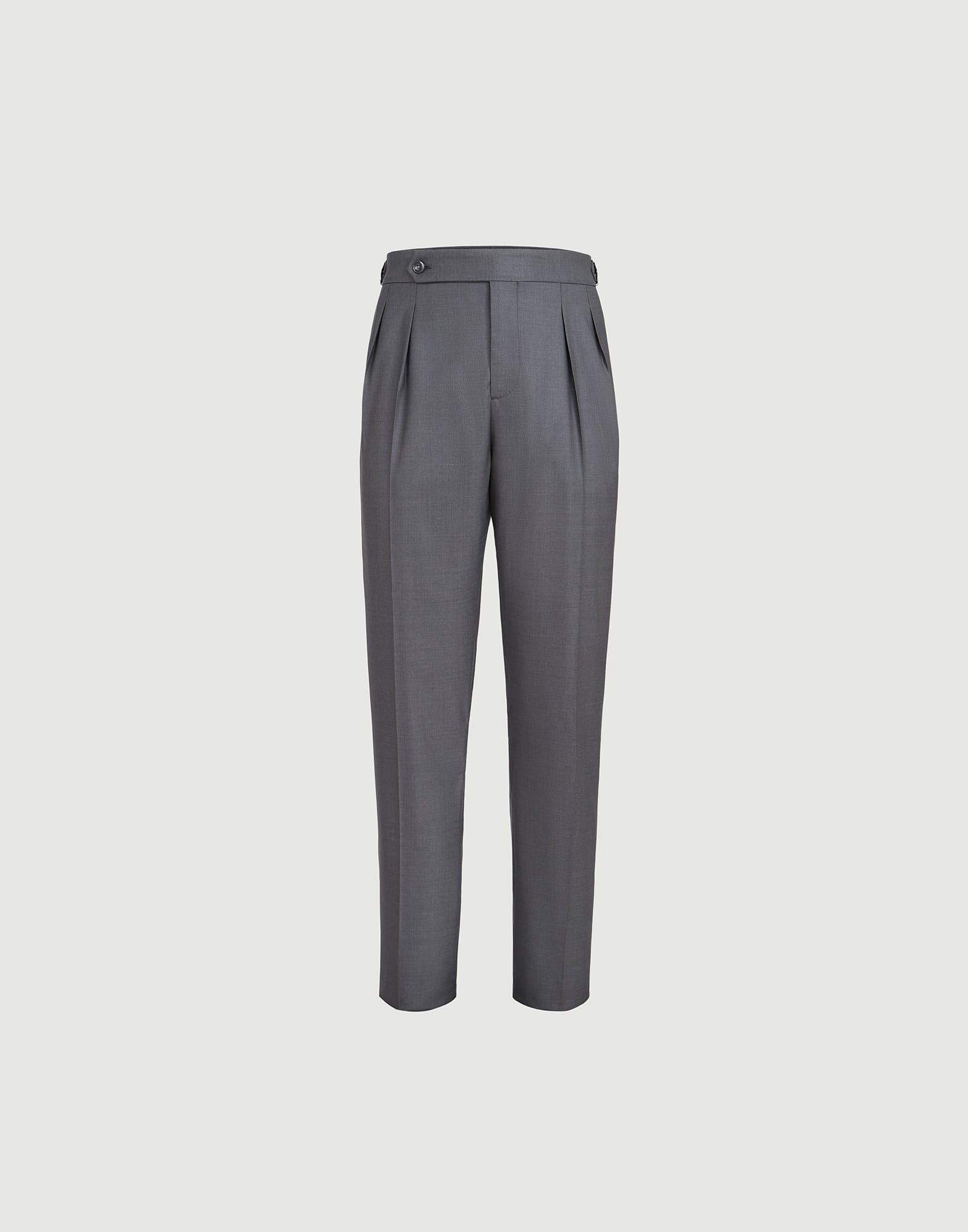 Tuxedo trousers for Man in Medium Grey | Brunello Cucinelli