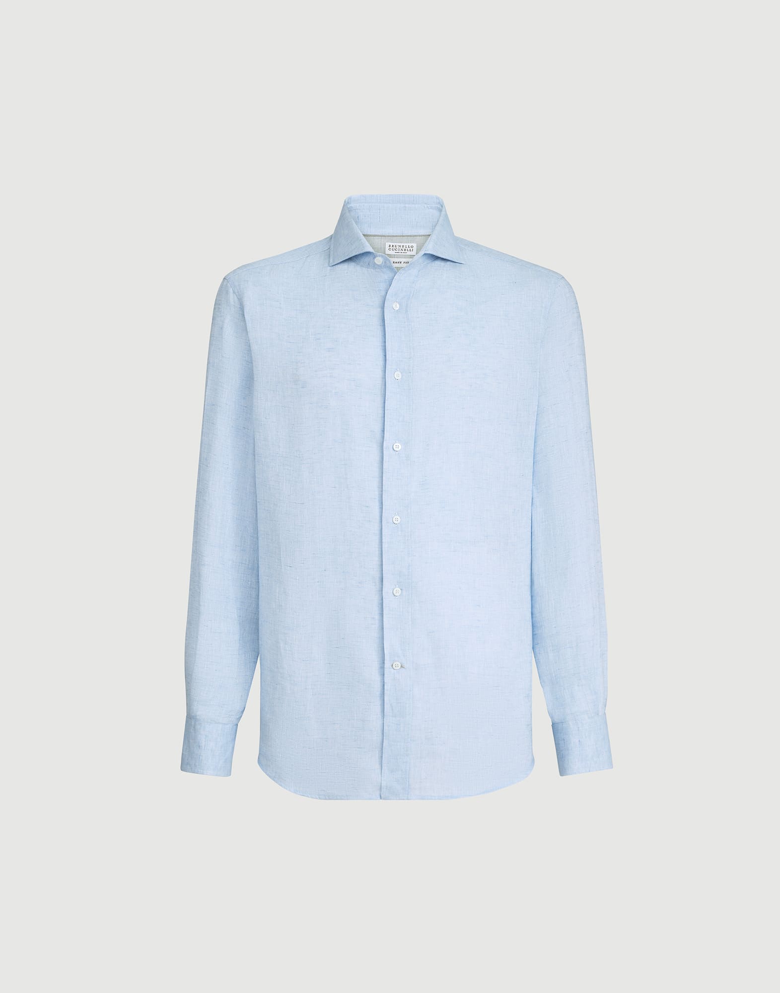 メンズ 向け ヘーゼルナッツ リネンシャツ | Brunello Cucinelli