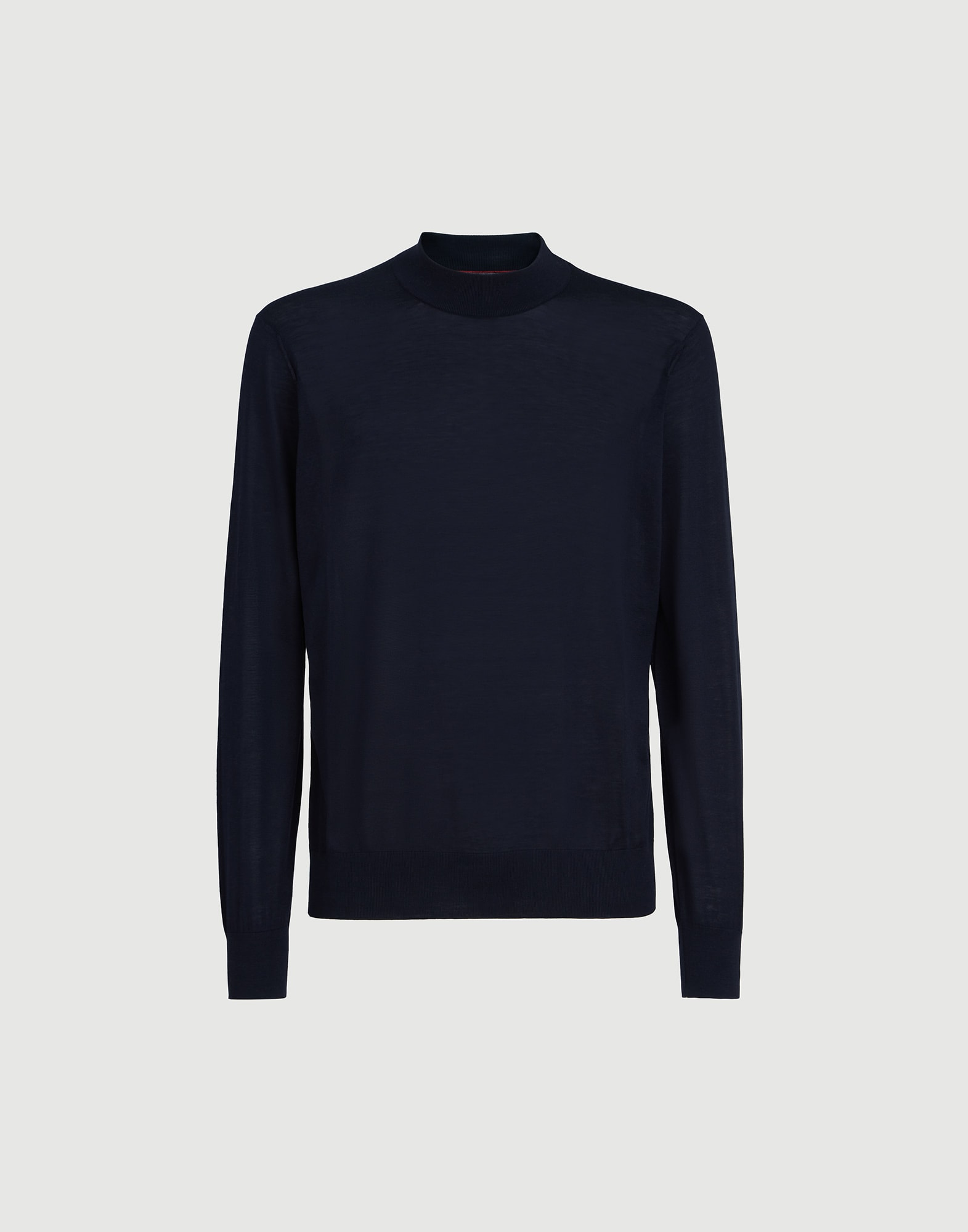Lightweight sweater for Man in Navy Blue | Brunello Cucinelli