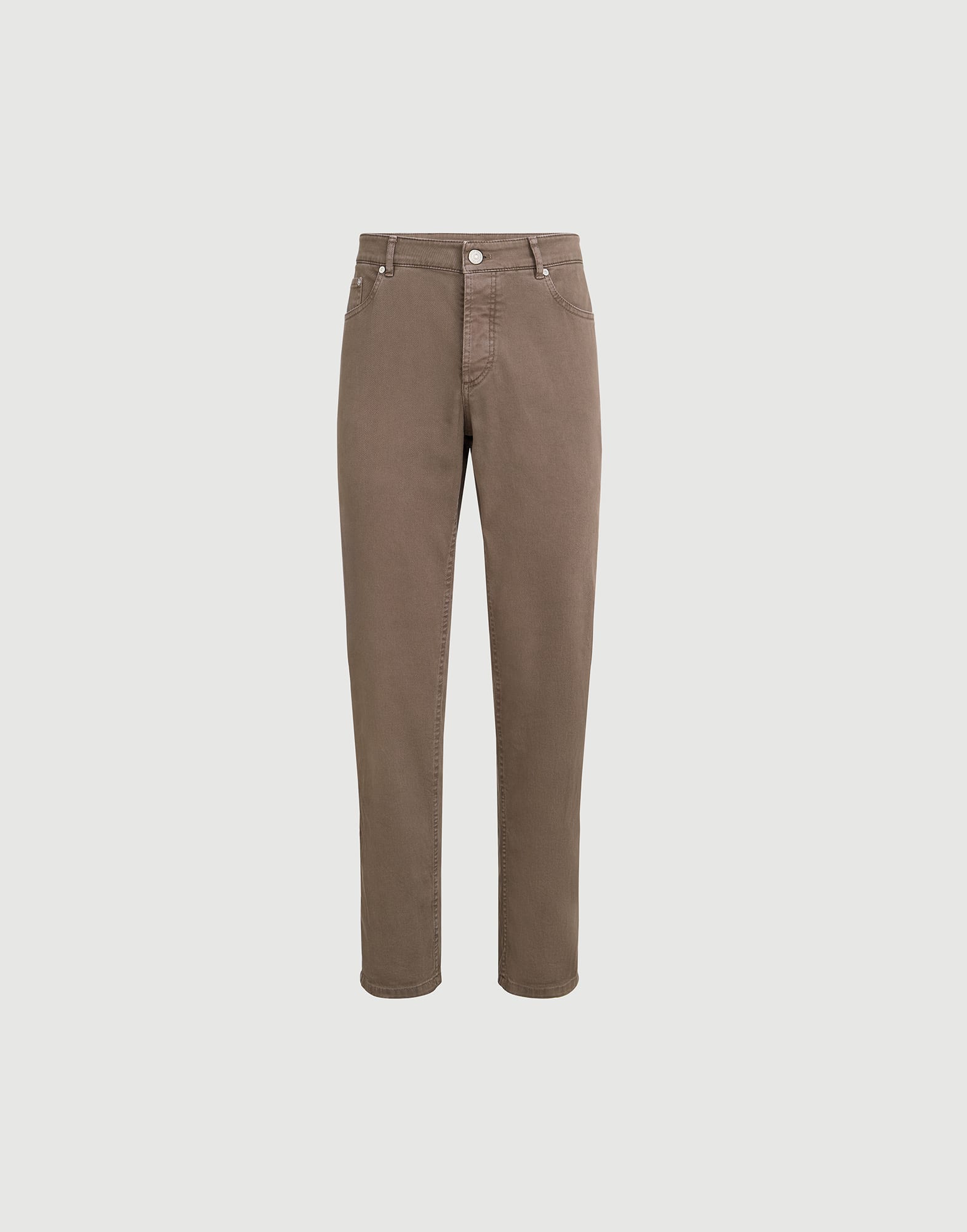 Lightweight denim trousers for Man in Navy Blue | Brunello Cucinelli