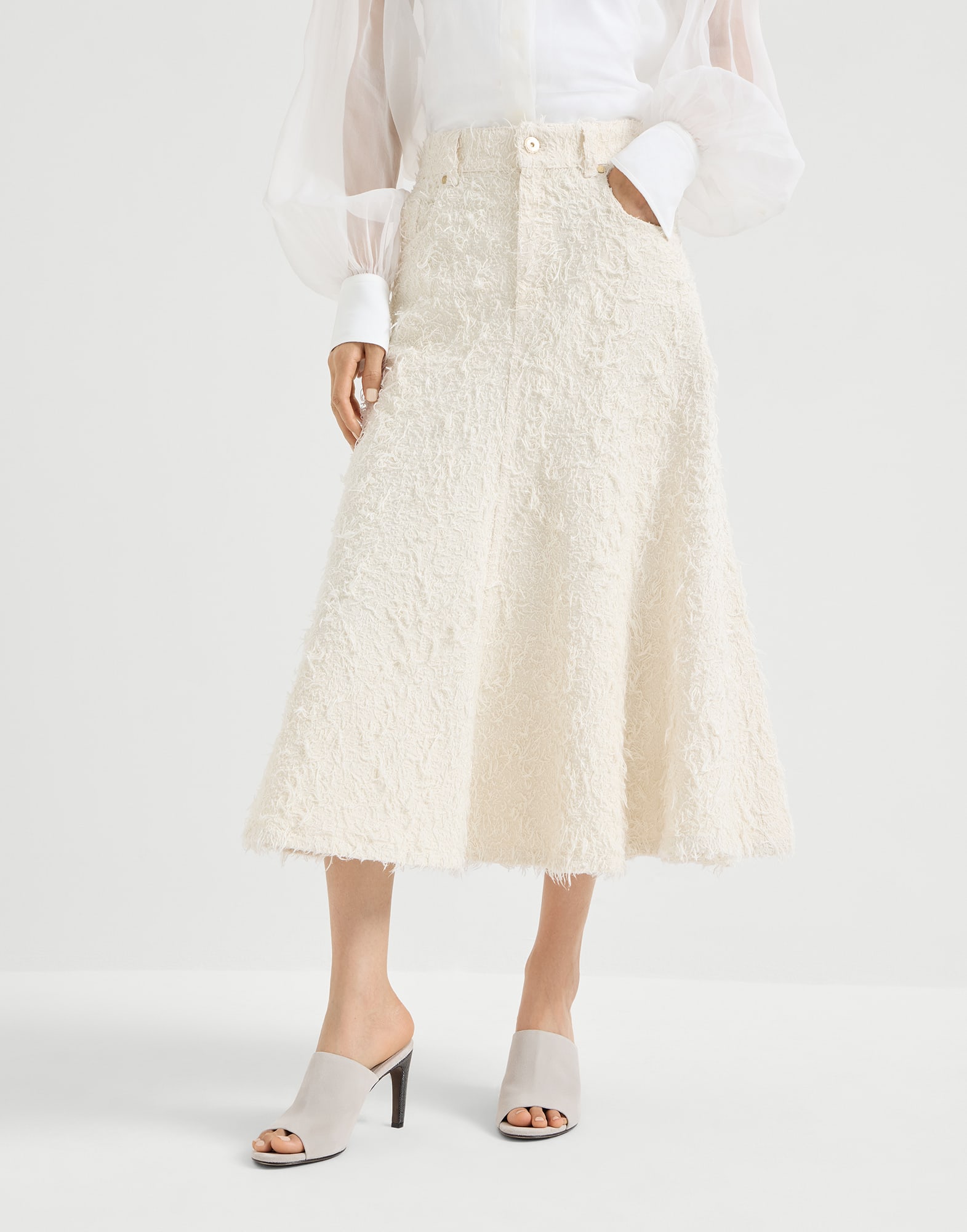 Midi Skirt - Front view - View Full Screen