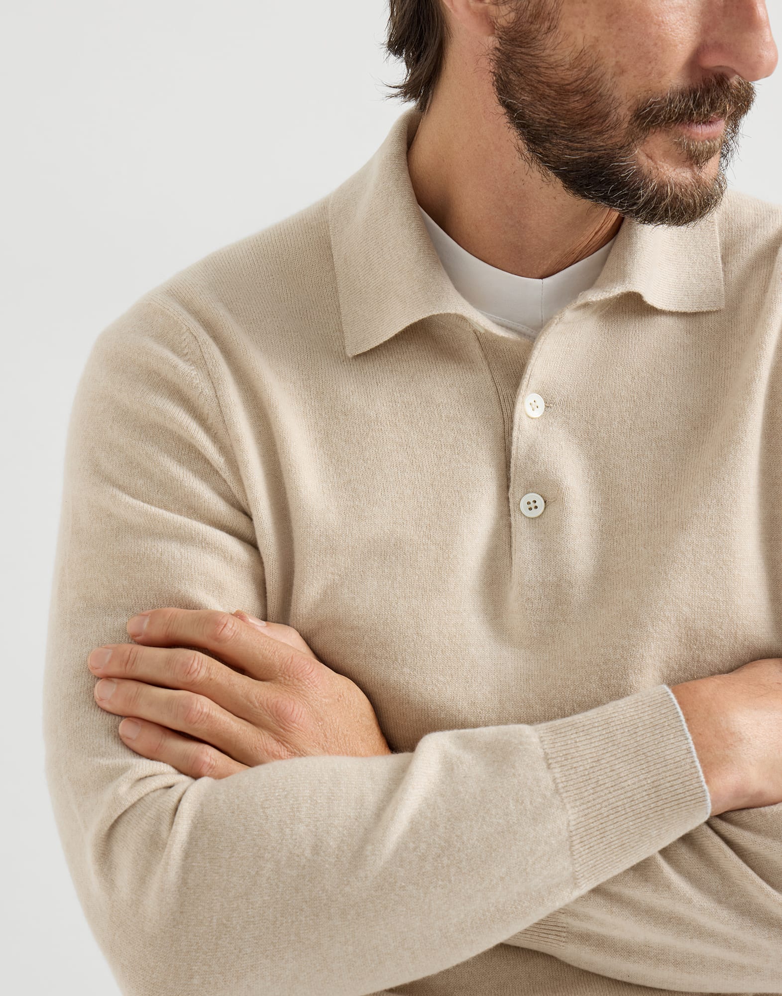 トップス clesste cashmere knit polo shirt size 1 CASHMERE KNIT POLO SHIRT CLESSTEの通販 by なおきちん's shop｜ラクマ