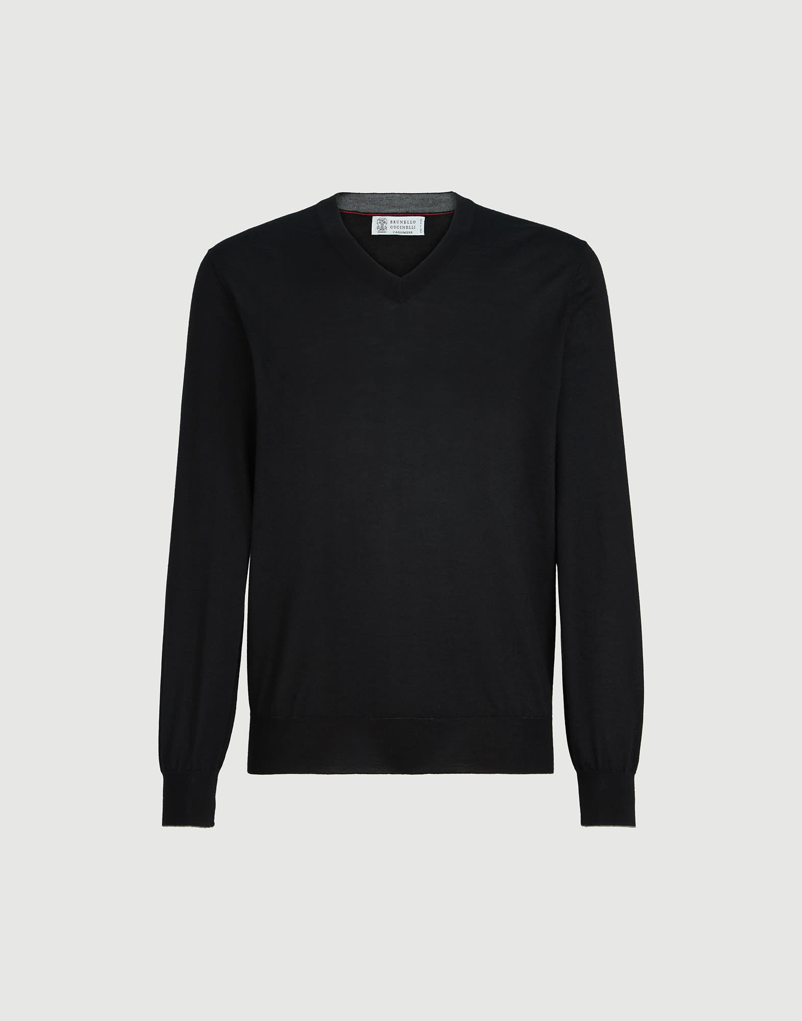 Cashmere and silk lightweight sweater for Man in Navy Blue
