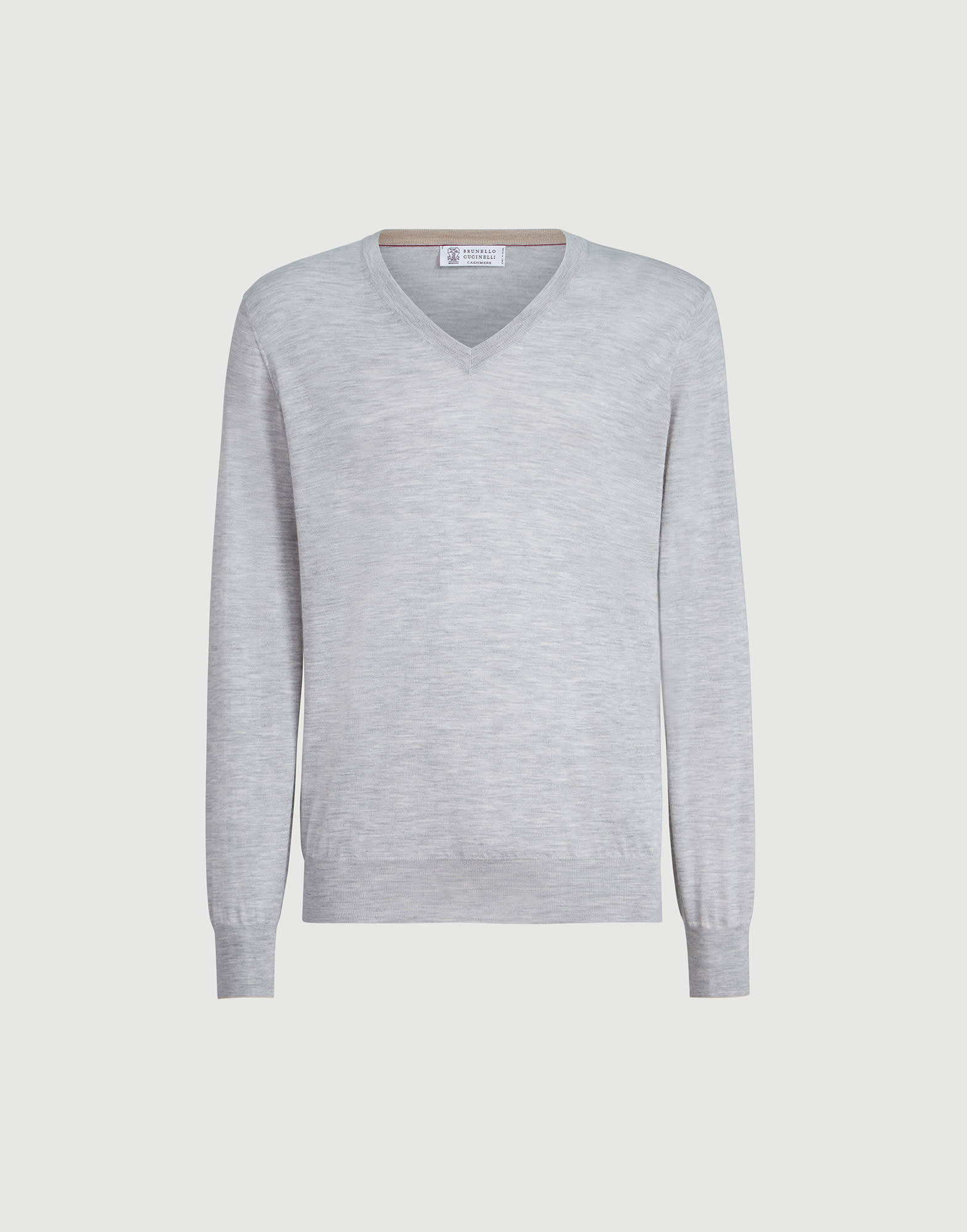 Cashmere and silk lightweight sweater for Man in Navy Blue