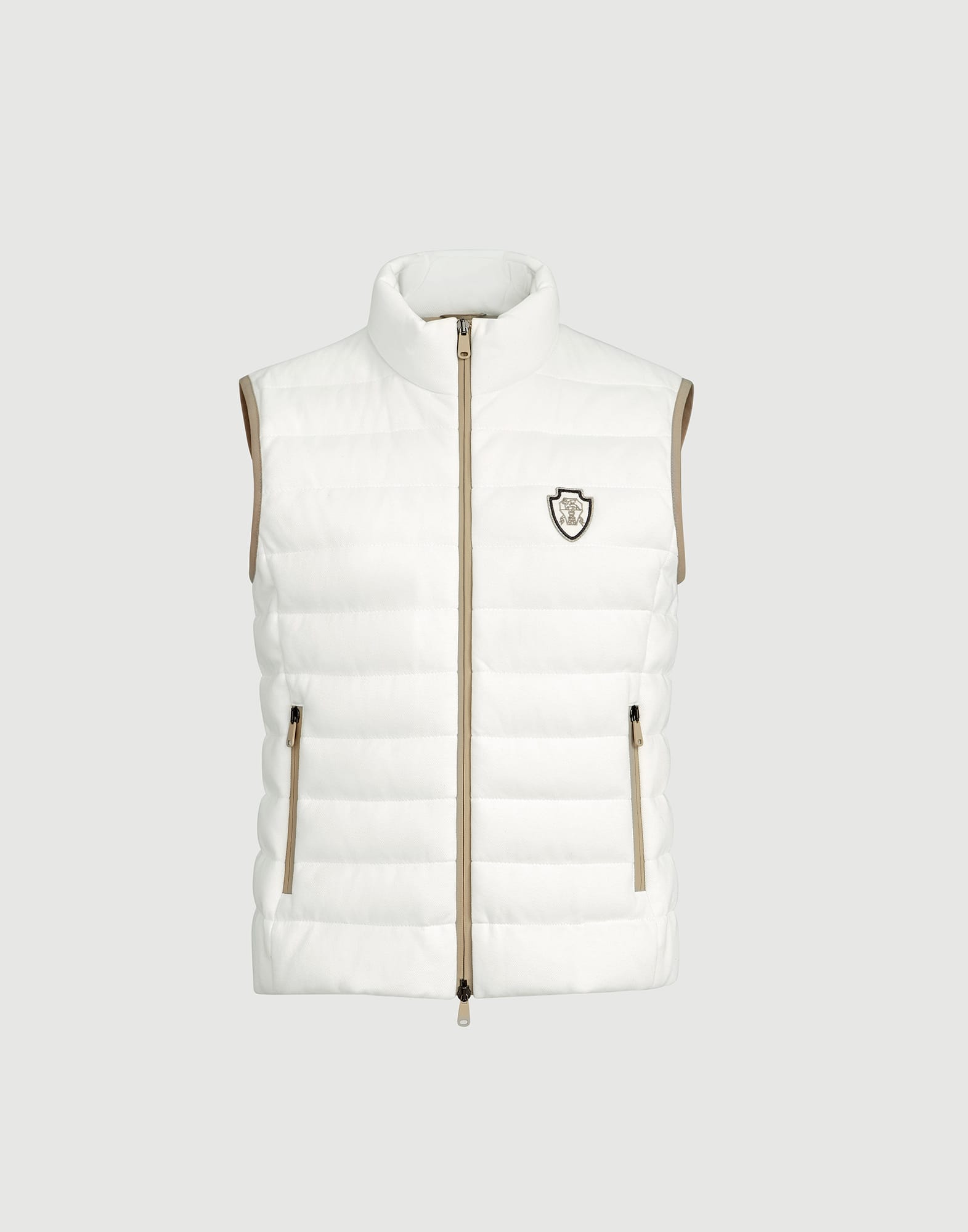 レディース 向け ホワイト ダウンベスト | Brunello Cucinelli
