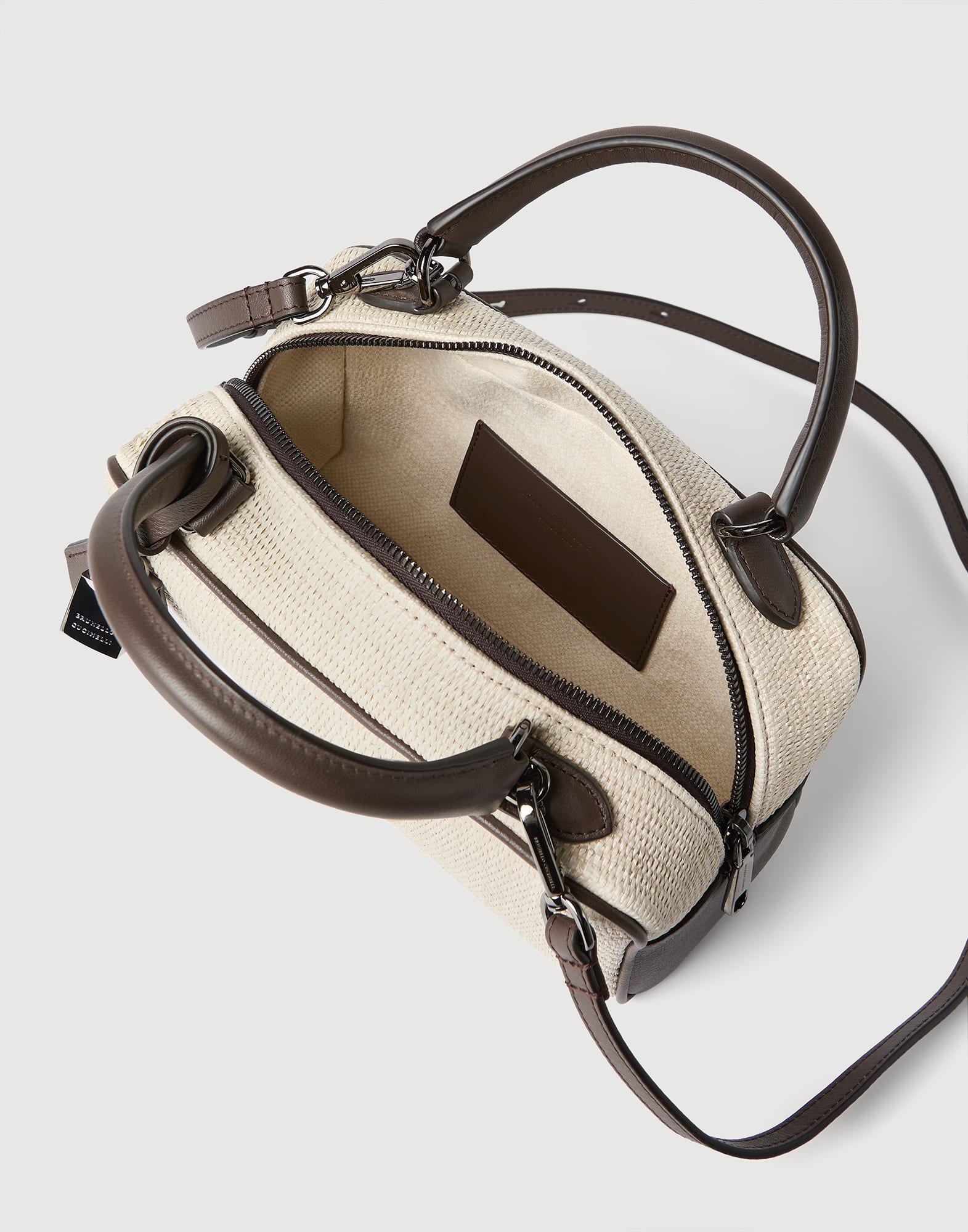 Explorer small Boston bag for Woman in Rope | Brunello Cucinelli