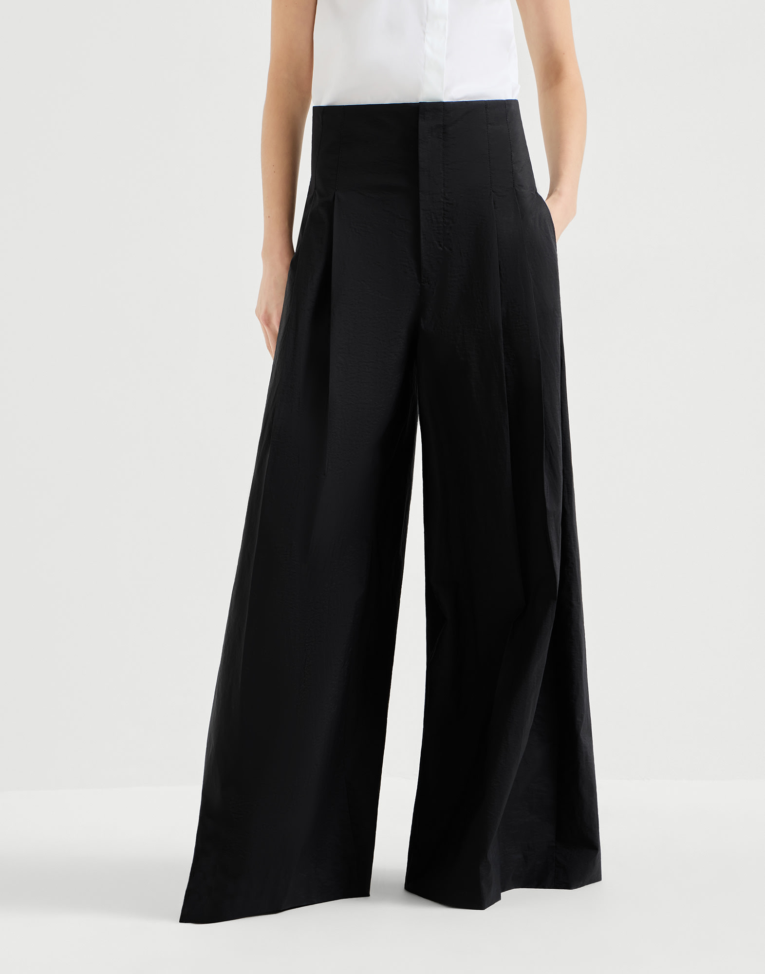 Maxi trousers Black Woman - Brunello Cucinelli