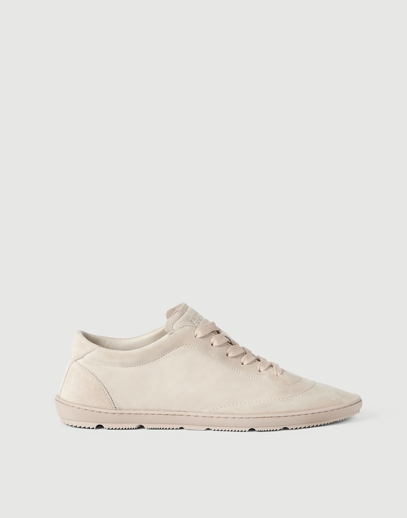メンズ 向け グレー スエードスニーカー | Brunello Cucinelli メンズ 向け グレー スエードスニーカー | Brunello Cucinelli