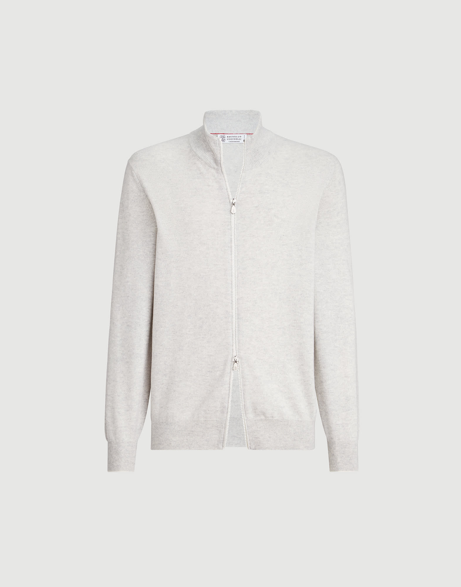 Cashmere cardigan for Man in Fog | Brunello Cucinelli