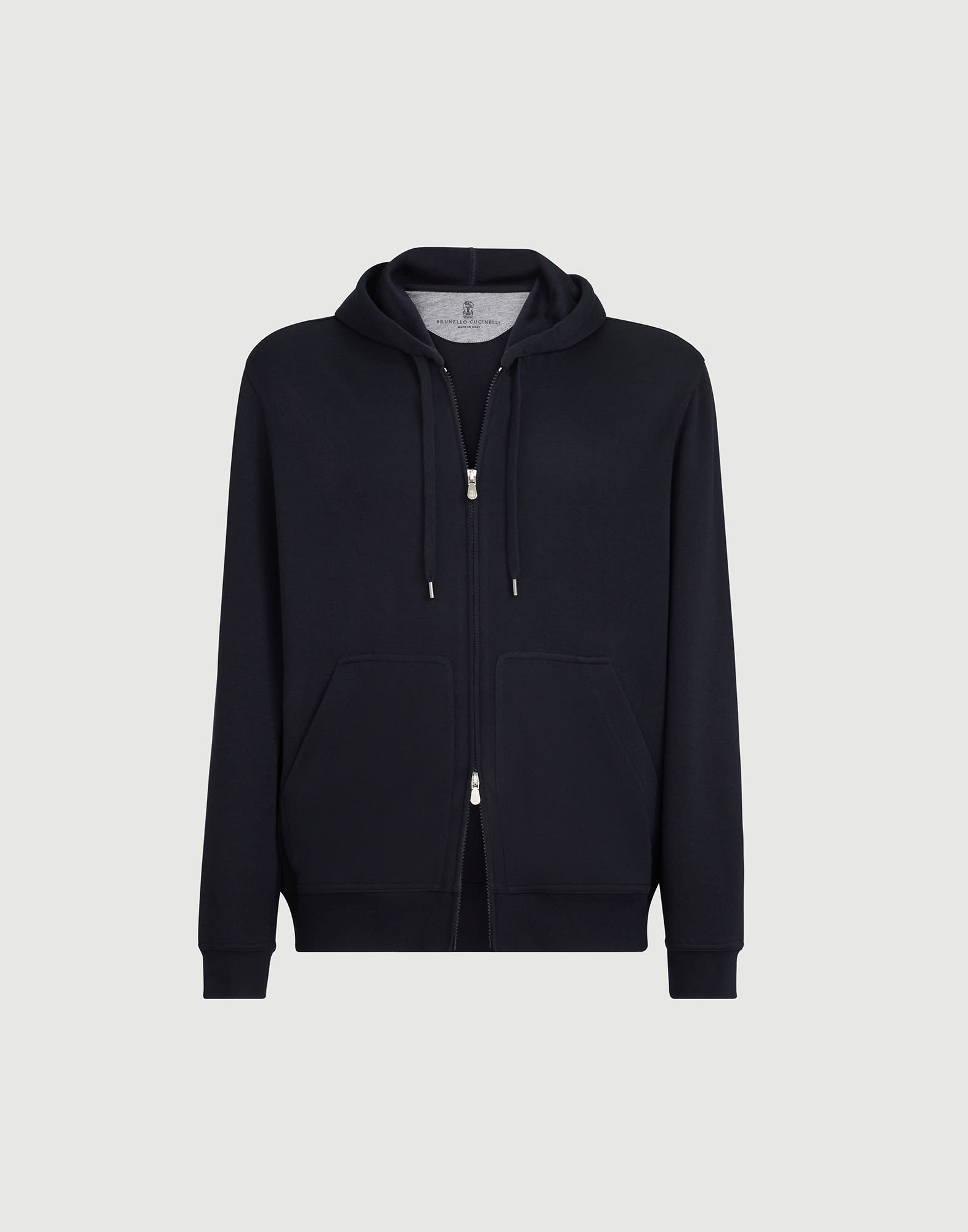 メンズ 向け グレー スウェット トップウェア | Brunello Cucinelli