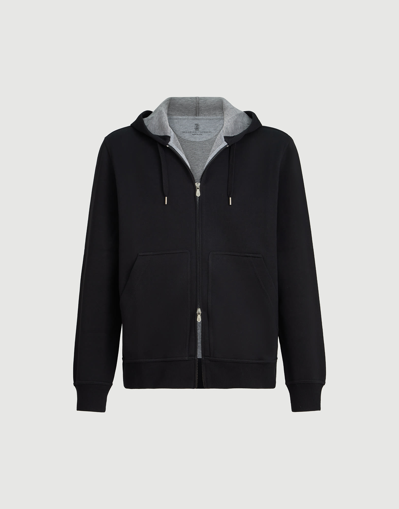 BRUNELLO CUCINELLI シルク グレー パーカー BRUNELLO CUCINELLI シルク グレー パーカー | ヤマダウェブコム