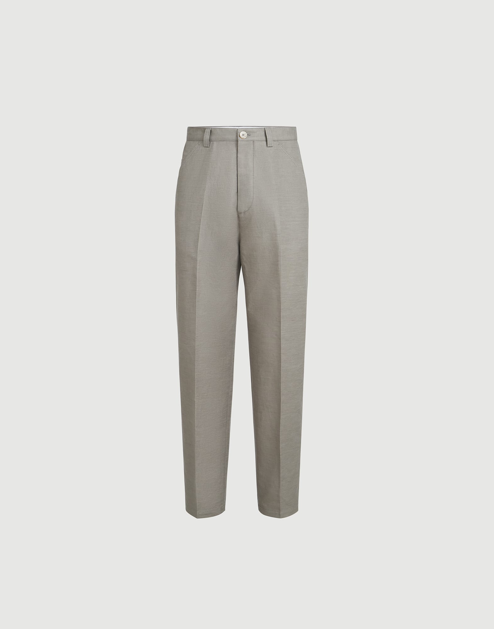 Panama trousers for Man in Navy Blue | Brunello Cucinelli