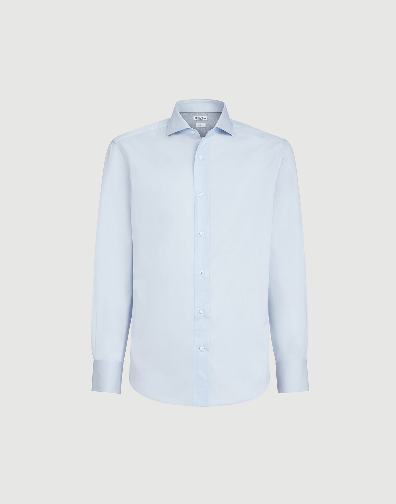 メンズ 向け ホワイト ツイルシャツ | Brunello Cucinelli