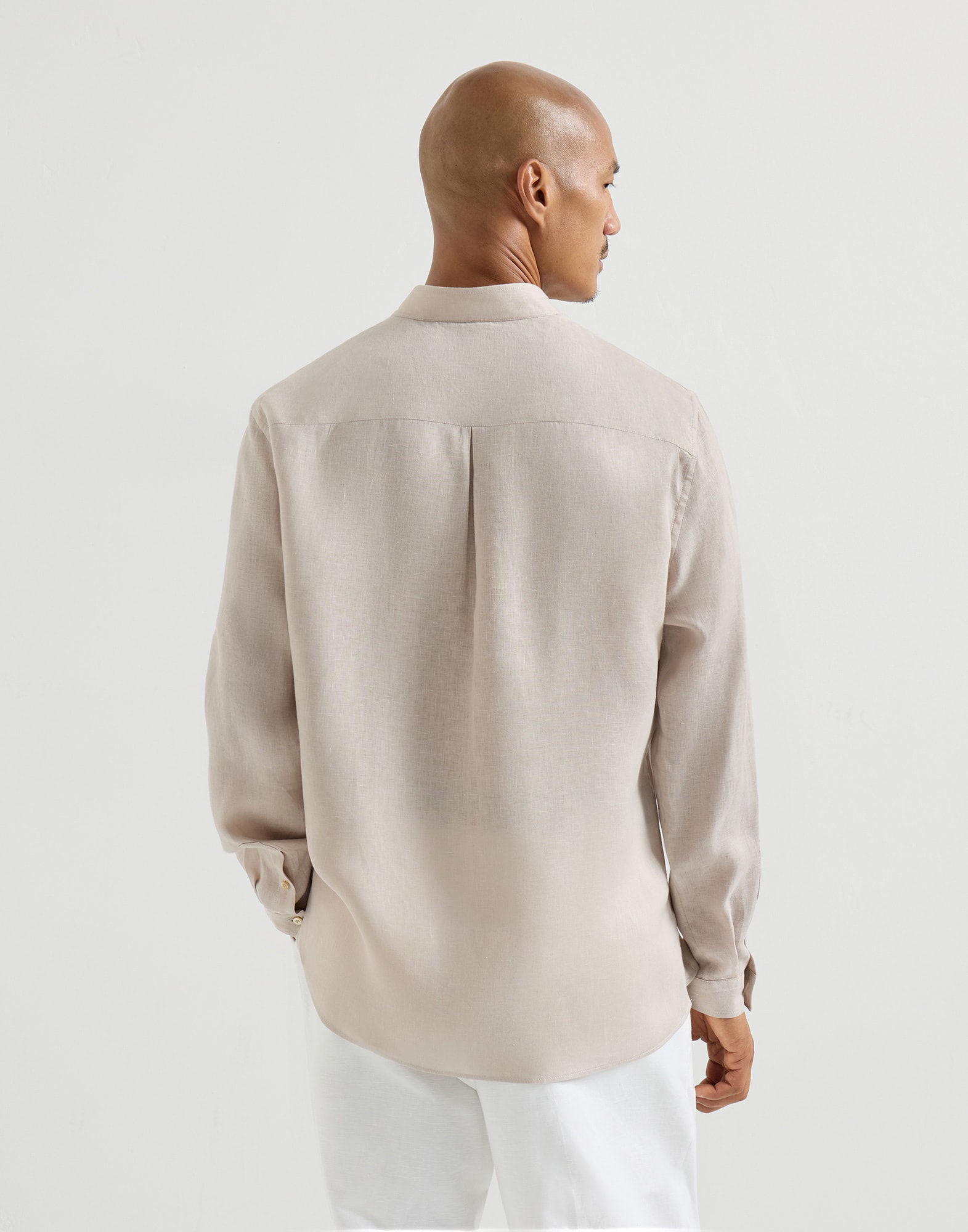 メンズ 向け ユタ リネンシャツ | Brunello Cucinelli