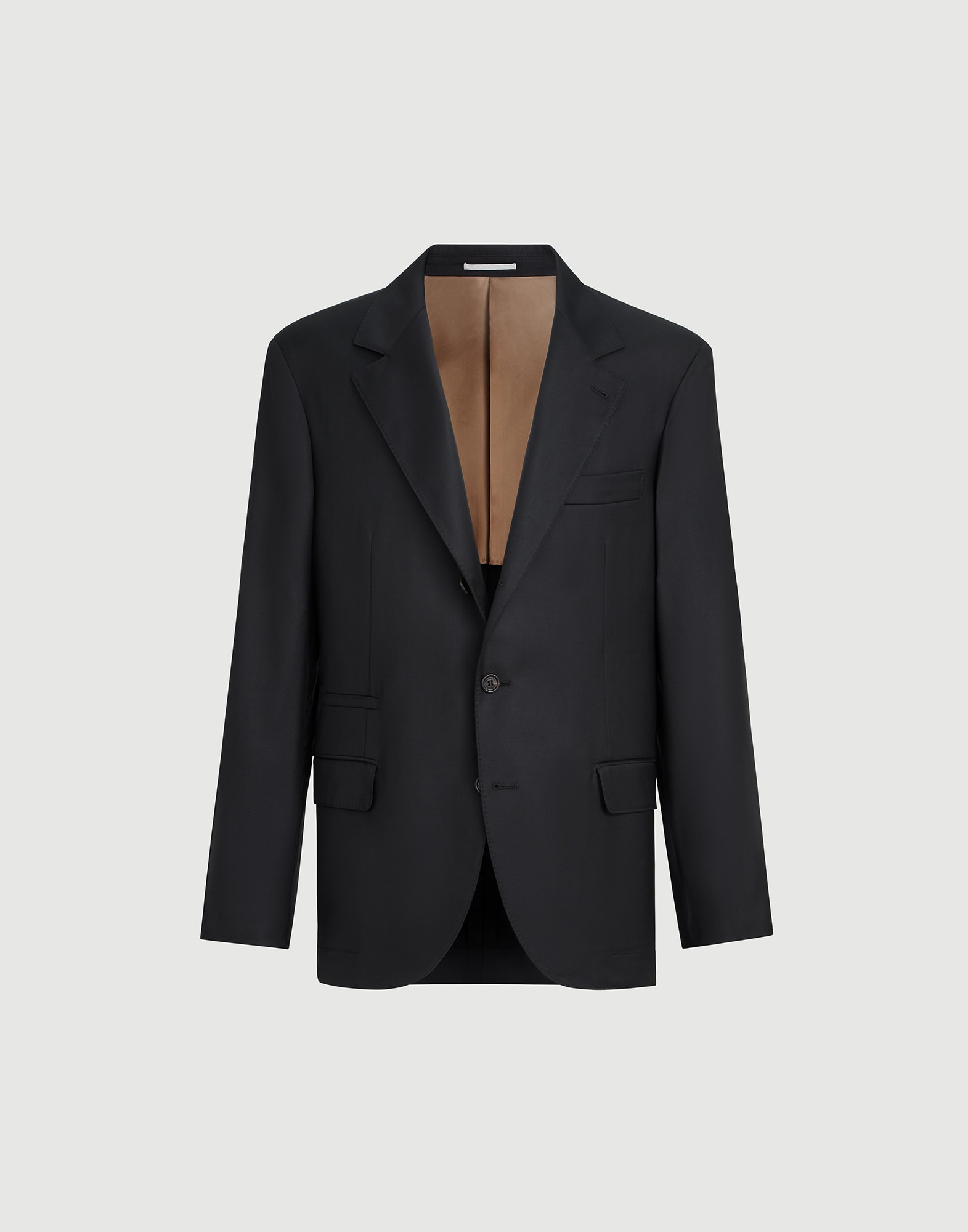 Super 150s virgin wool four season batavia twill blazer for Man in