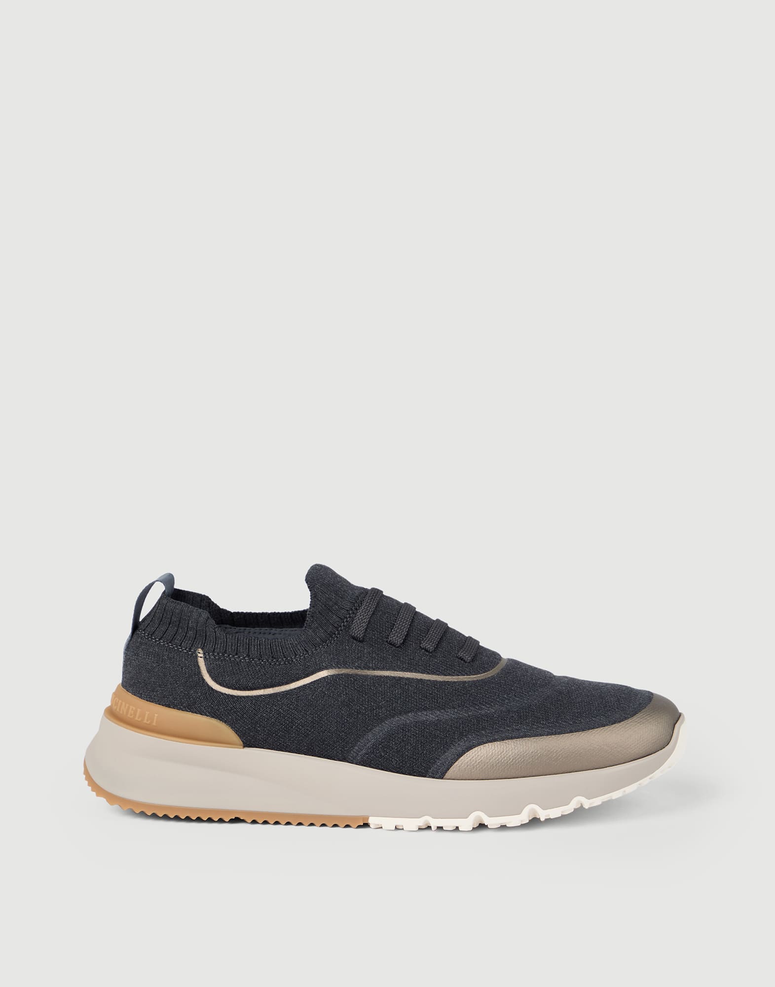 BRUNELLO CUCINELLI☆未使用☆ Knit runners for Man in Blue | Brunello Cucinelli