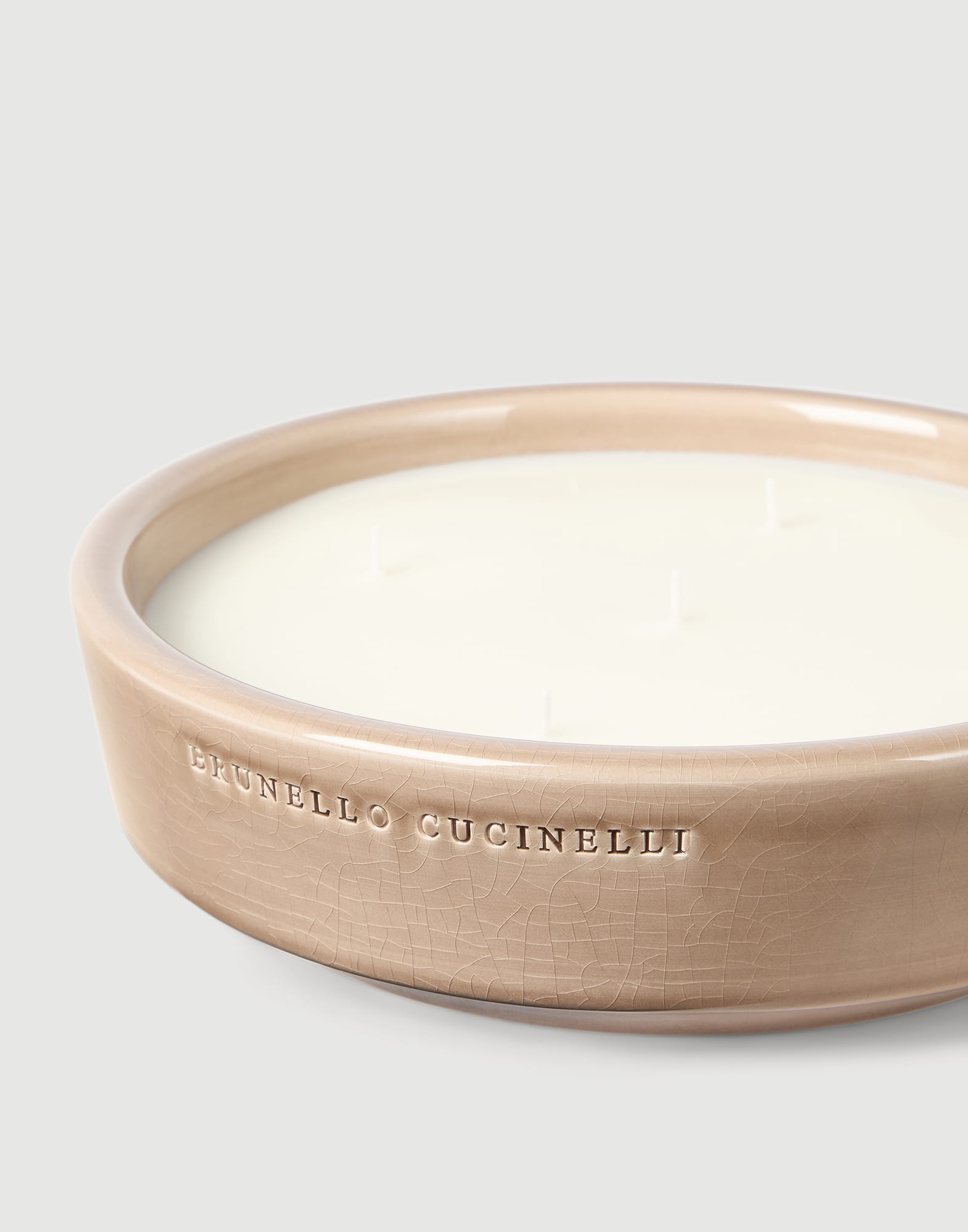 Extra-large candle in White | Lifestyle | Brunello Cucinelli