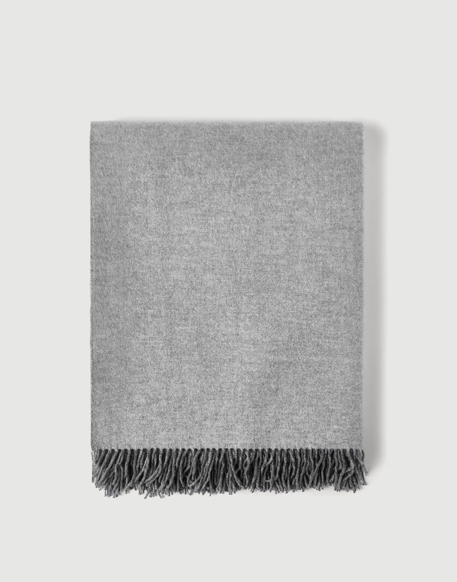 Cashmere Throw - Front view - View Full Screen