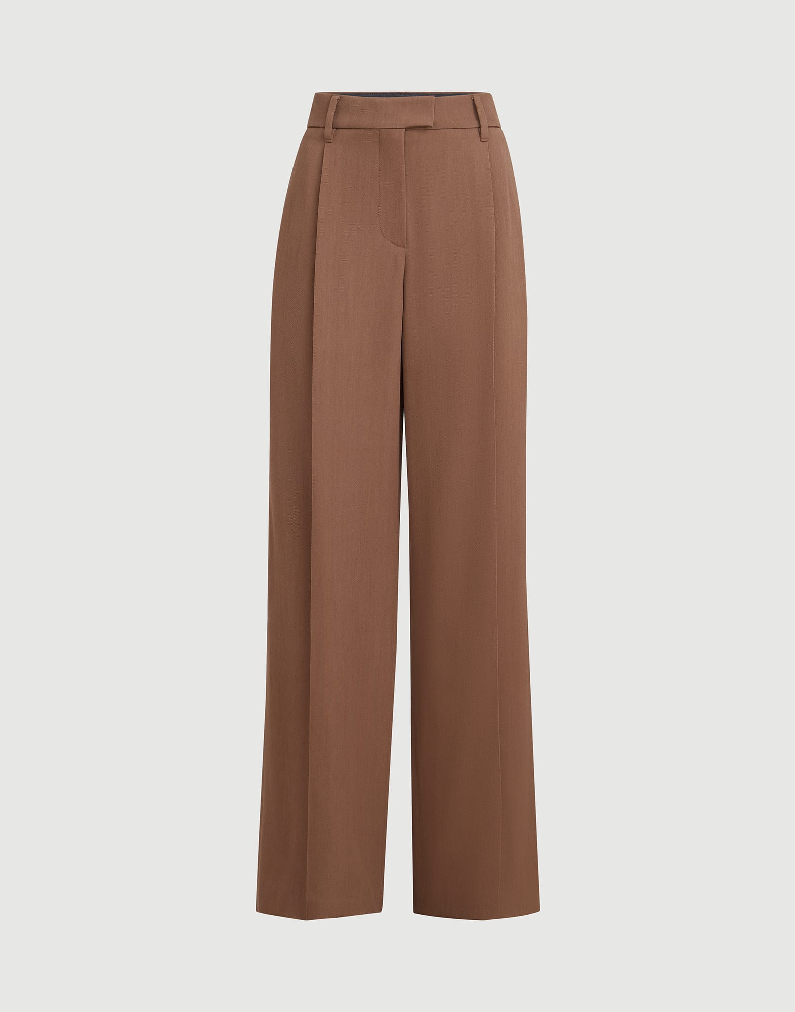 最高級 BRUNELLO CUCINELLI スラックスパンツ size 48 Virgin wool tricotine trousers for Woman in Dattero | Brunello