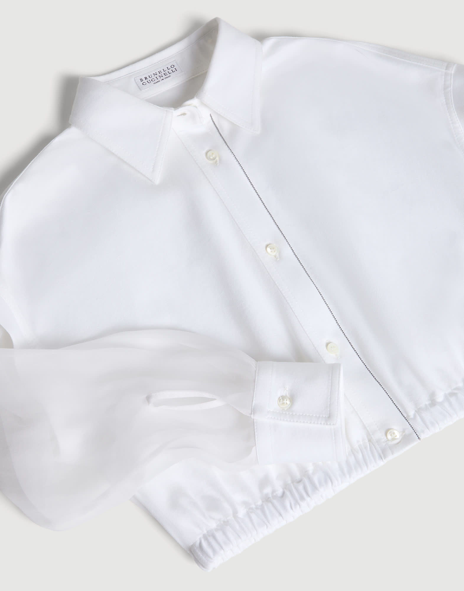 Jersey shirt White Girls - Brunello Cucinelli