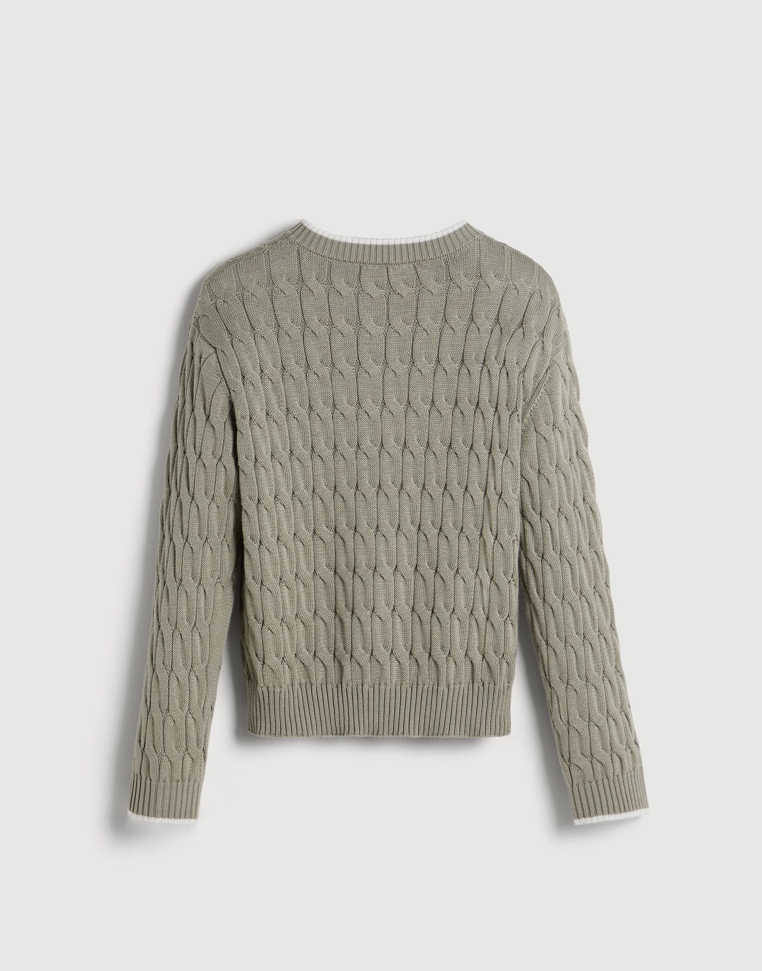 Cotton cardigan Sage Girls - Brunello Cucinelli