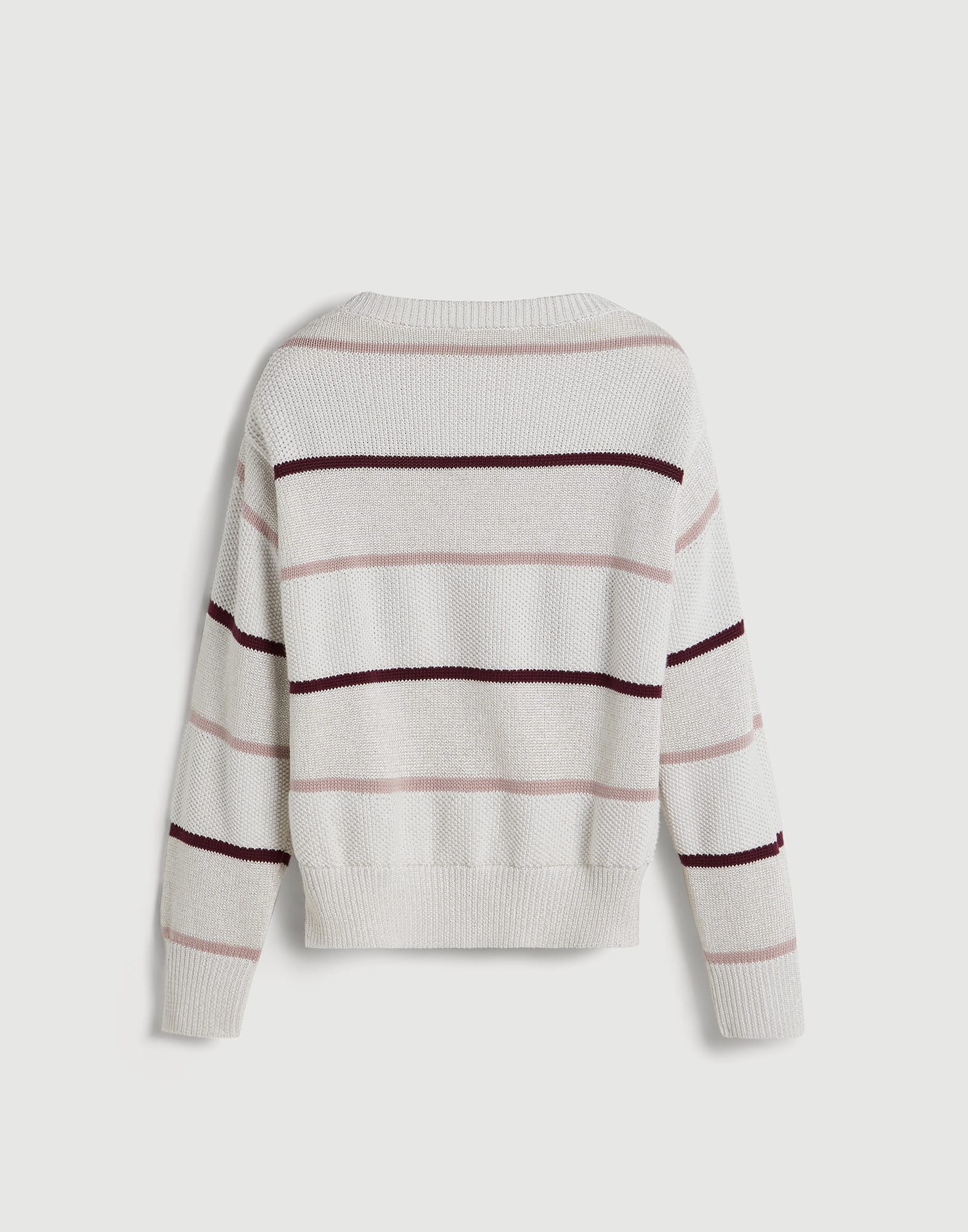 Textured stripe sweater Panama Girls - Brunello Cucinelli