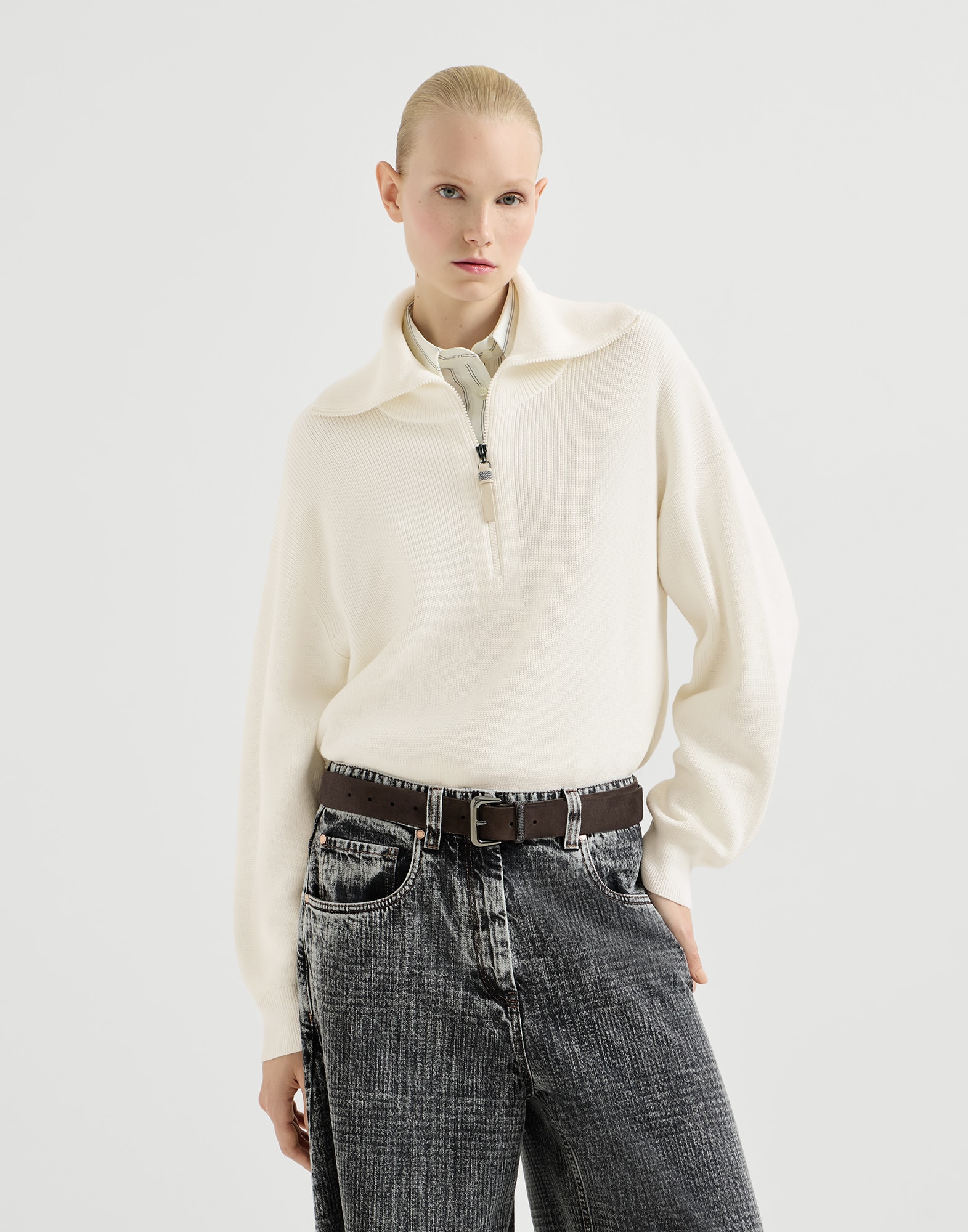 Maglia Gusto Polo - Vista frontale - Visualizza a schermo intero