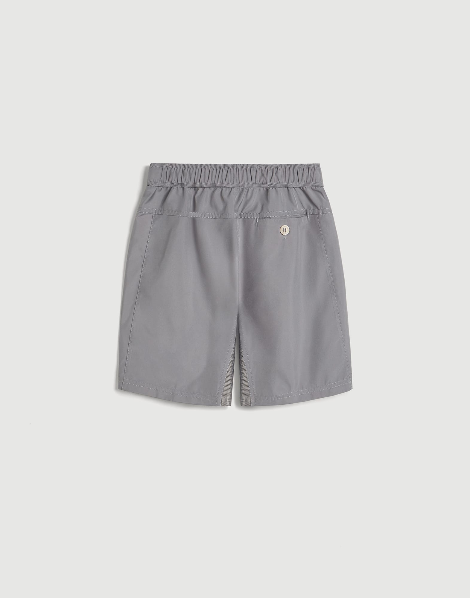 ボーイズ 向け グレー ナイロン バミューダパンツ | Brunello Cucinelli