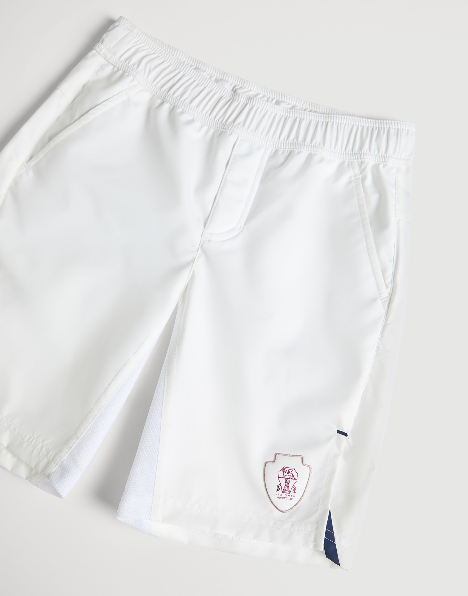 ボーイズ 向け ホワイト ナイロン バミューダパンツ | Brunello Cucinelli