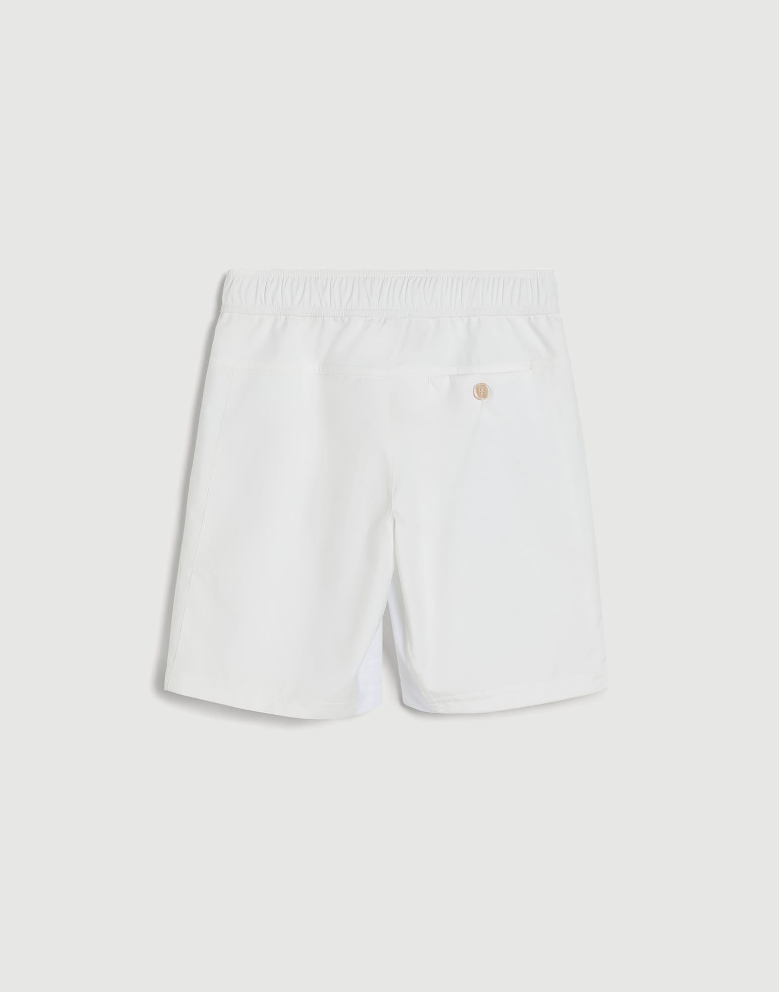 ボーイズ 向け ホワイト ナイロン バミューダパンツ | Brunello Cucinelli