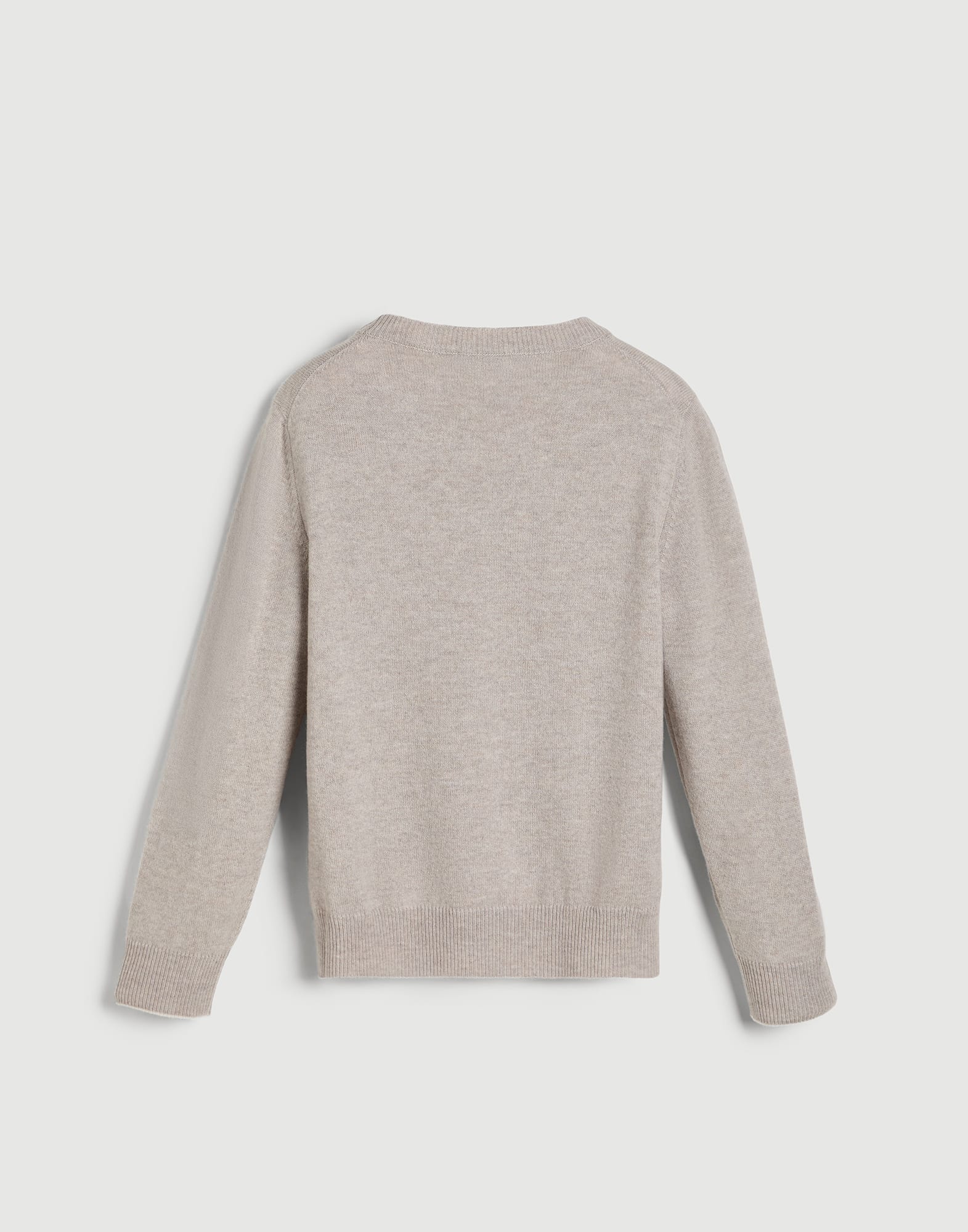 ボーイズ 向け ライトグレー カシミヤセーター | Brunello Cucinelli