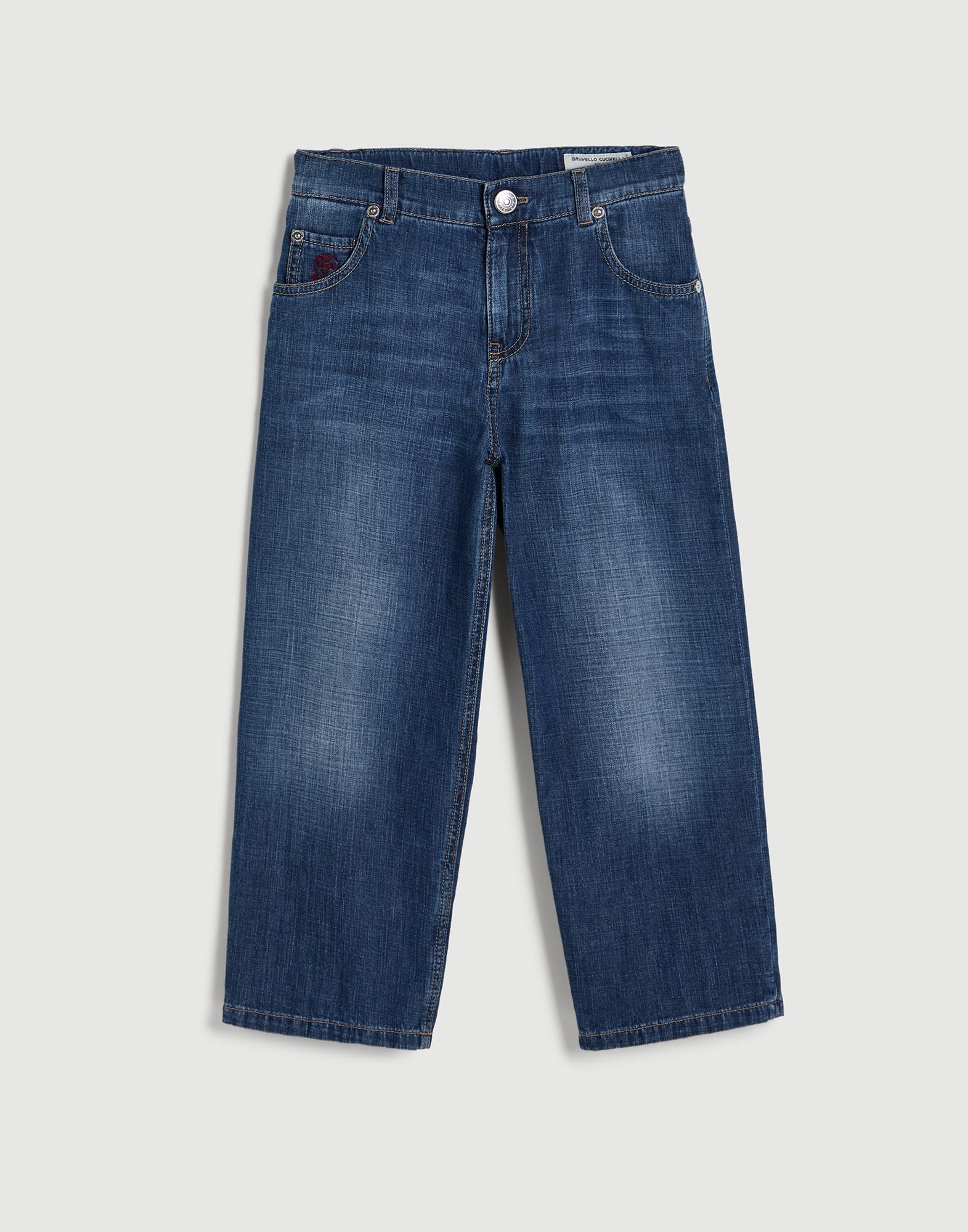 Denim Pants - Front view - View Full Screen