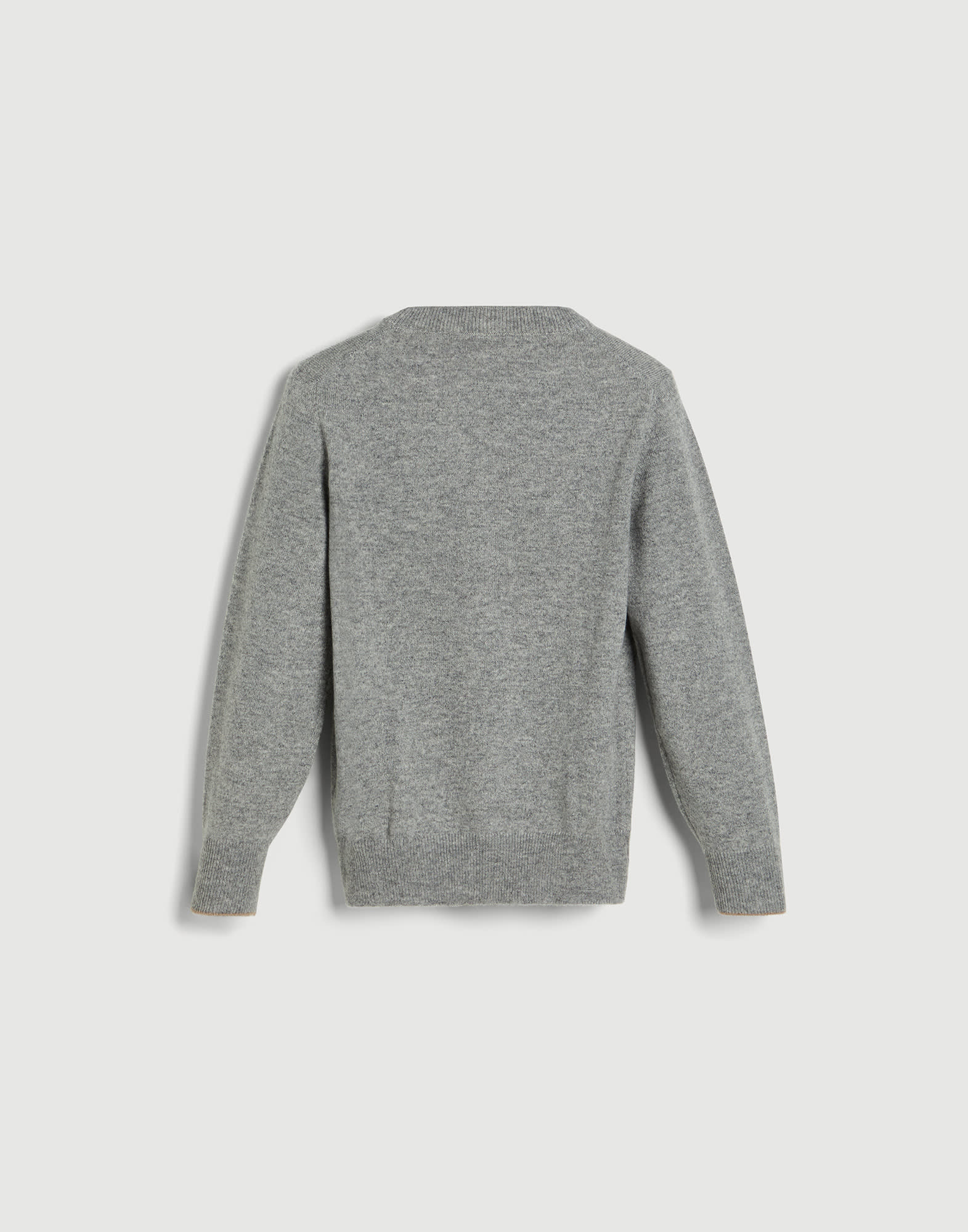 ボーイズ 向け ライトグレー カシミヤセーター | Brunello Cucinelli
