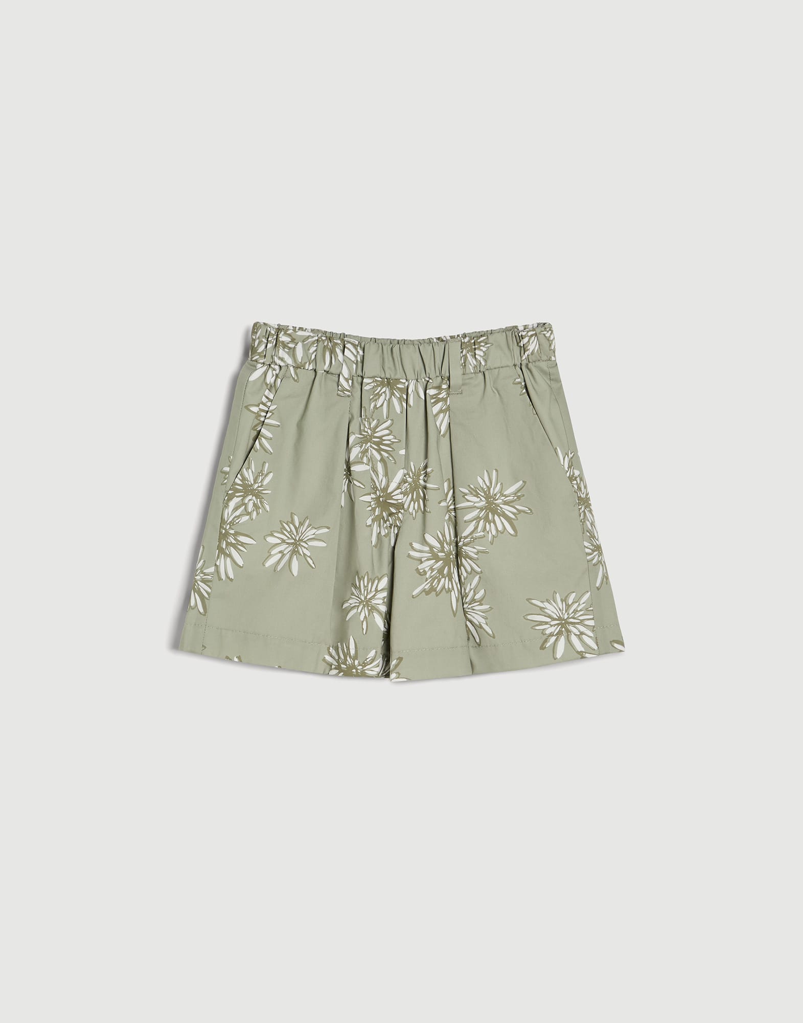 Bermuda shorts with monili Sage Girls - Brunello Cucinelli