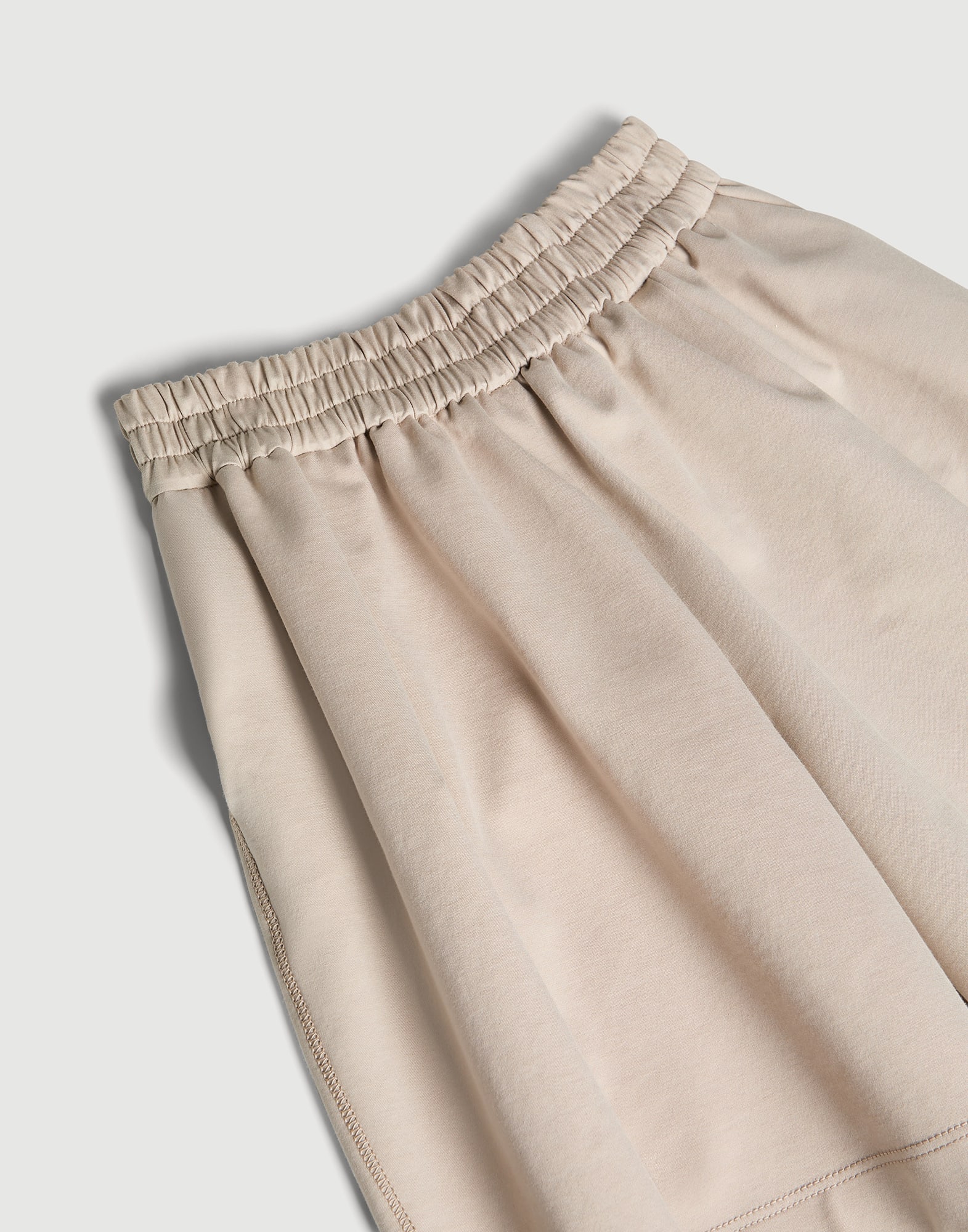 Couture interlock Bermuda shorts Beige Girls - Brunello Cucinelli
