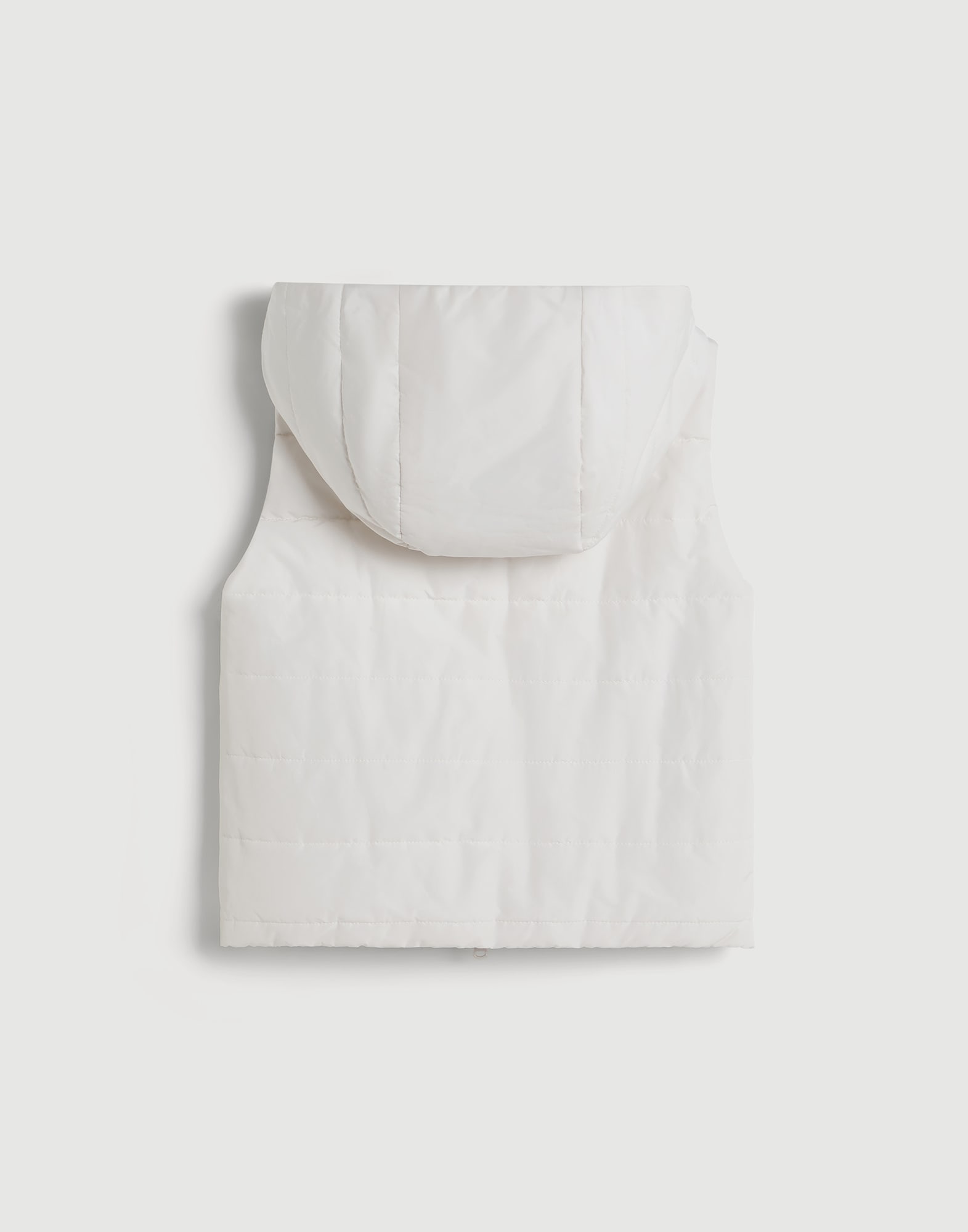 Vest with Thermore&reg; padding Milk Girls - Brunello Cucinelli