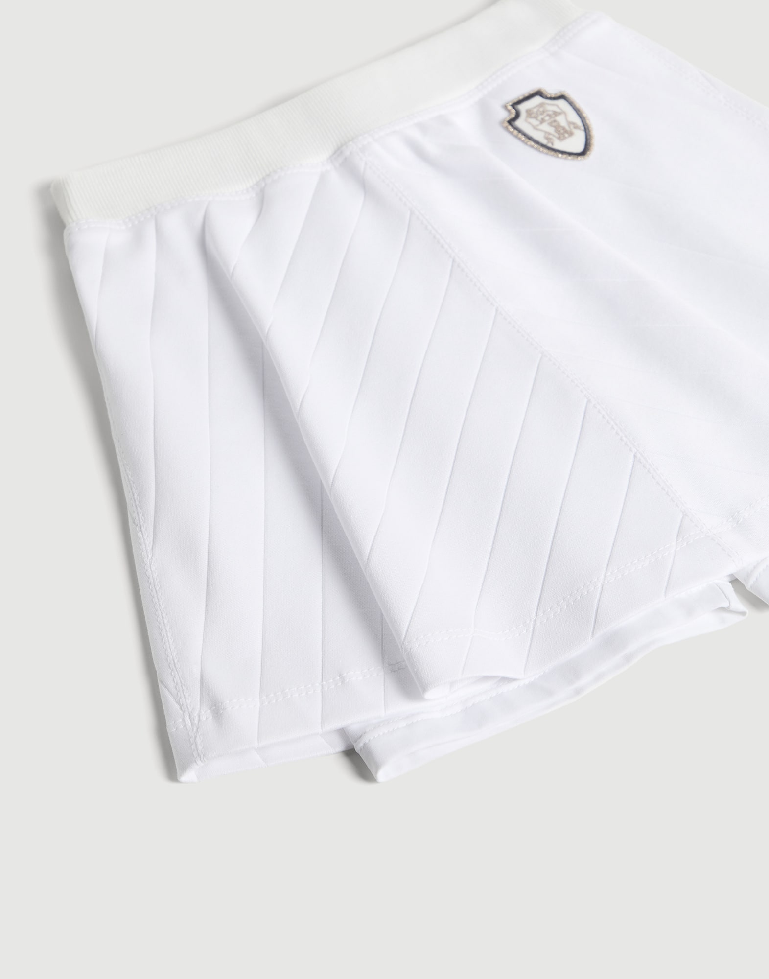 Skirt with logo White Girls - Brunello Cucinelli