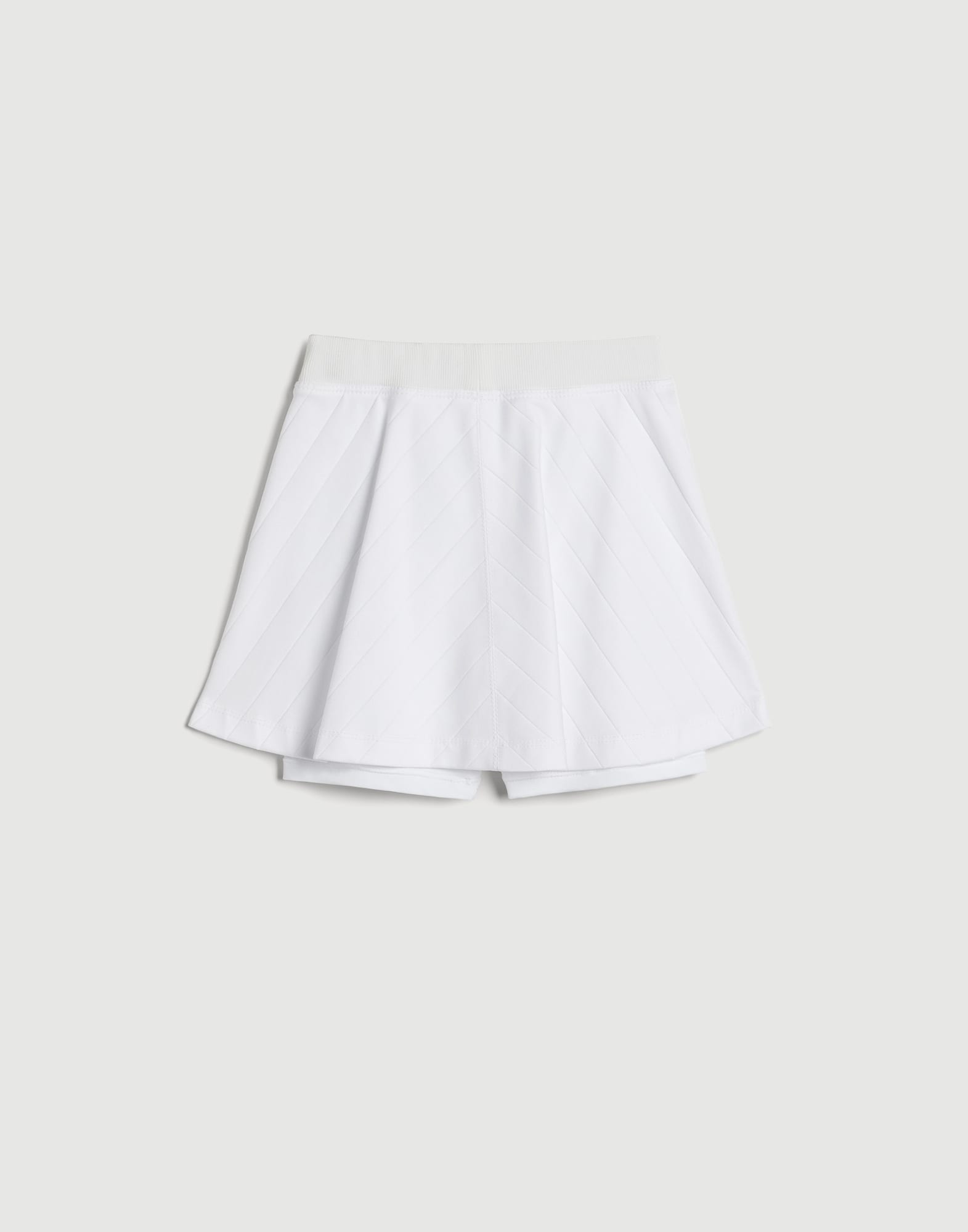 Falda con logo Blanco Ni&ntilde;a - Brunello Cucinelli