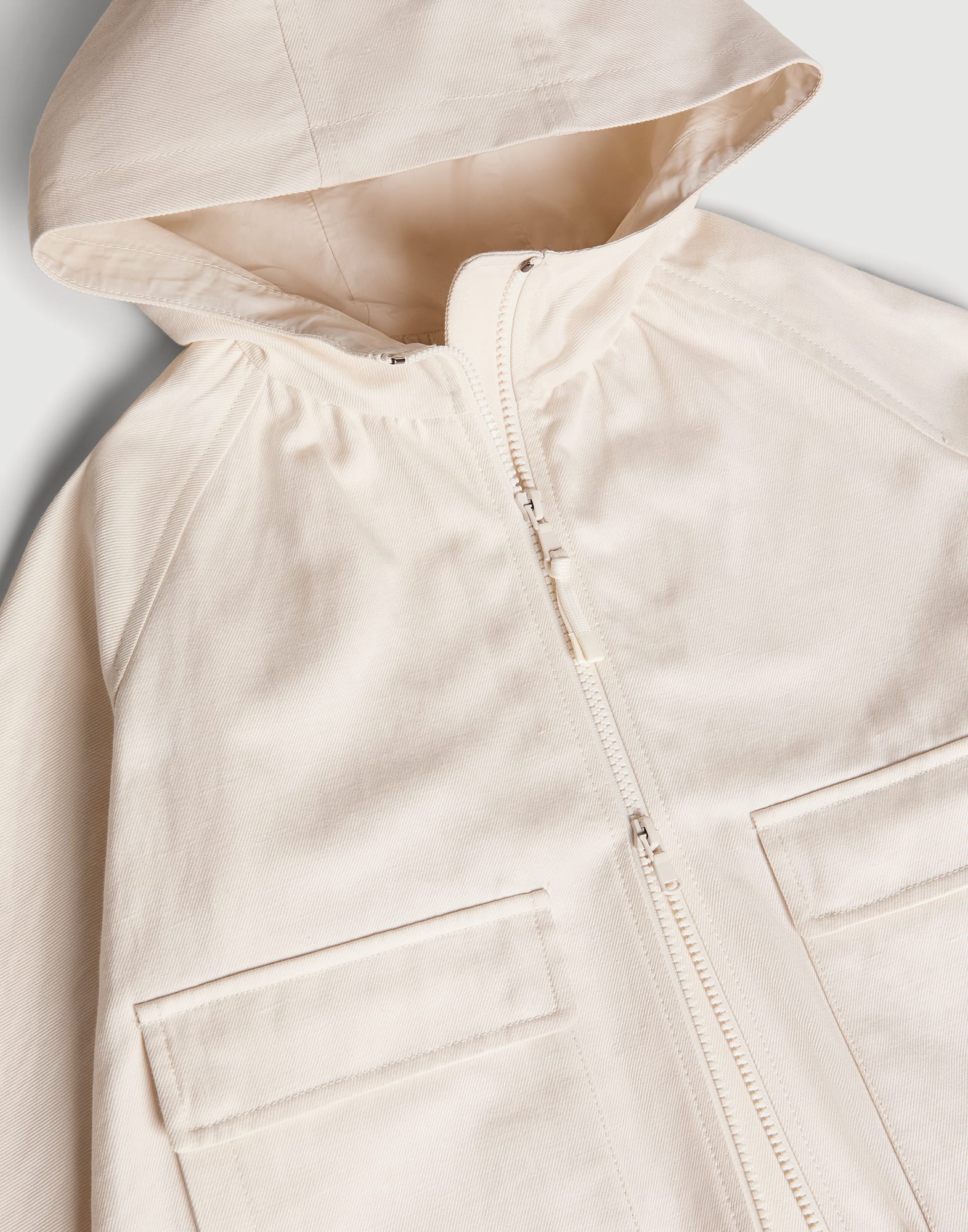 Outerwear with hood Light Pink Girls - Brunello Cucinelli