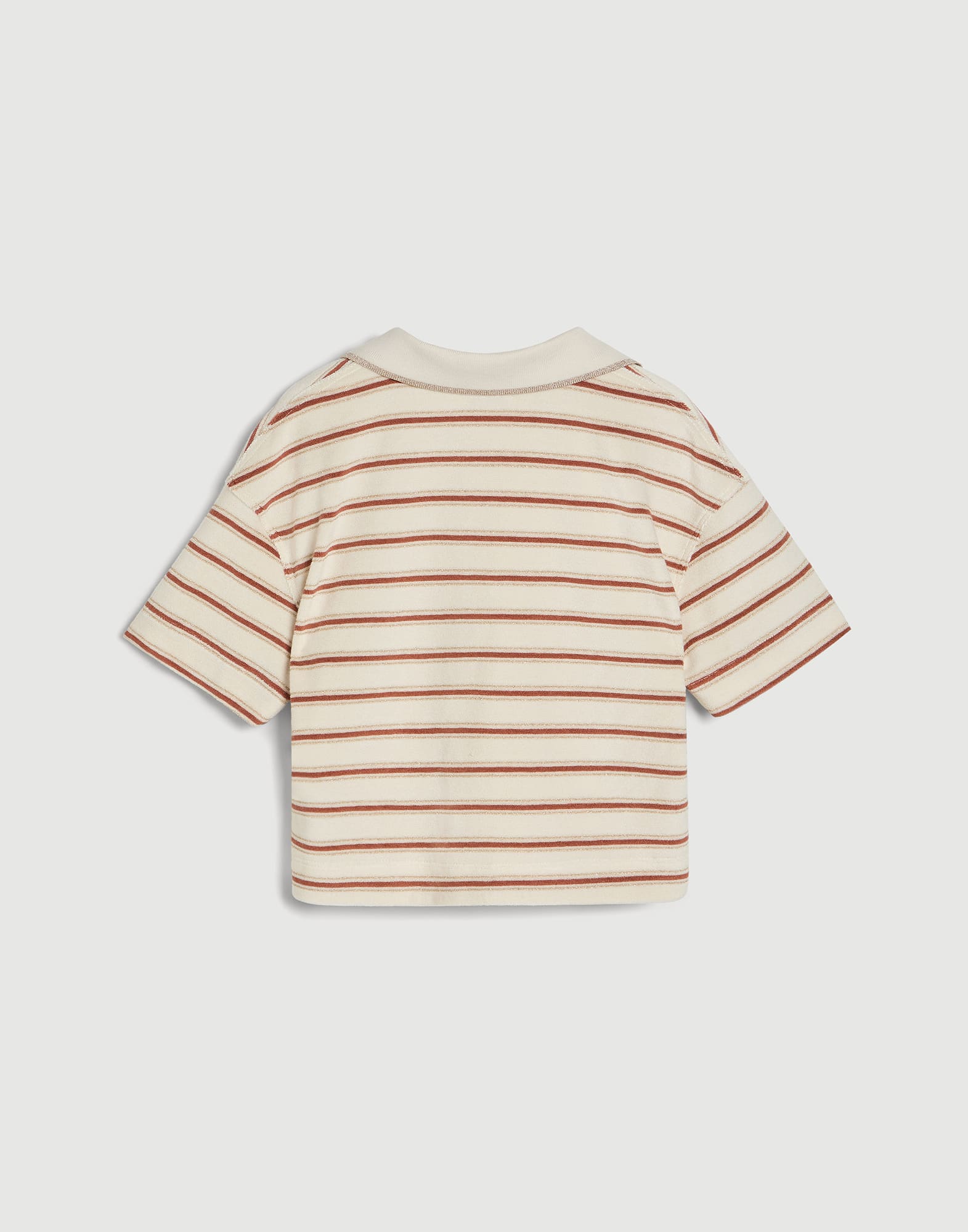 Jersey polo shirt Orange Girls - Brunello Cucinelli