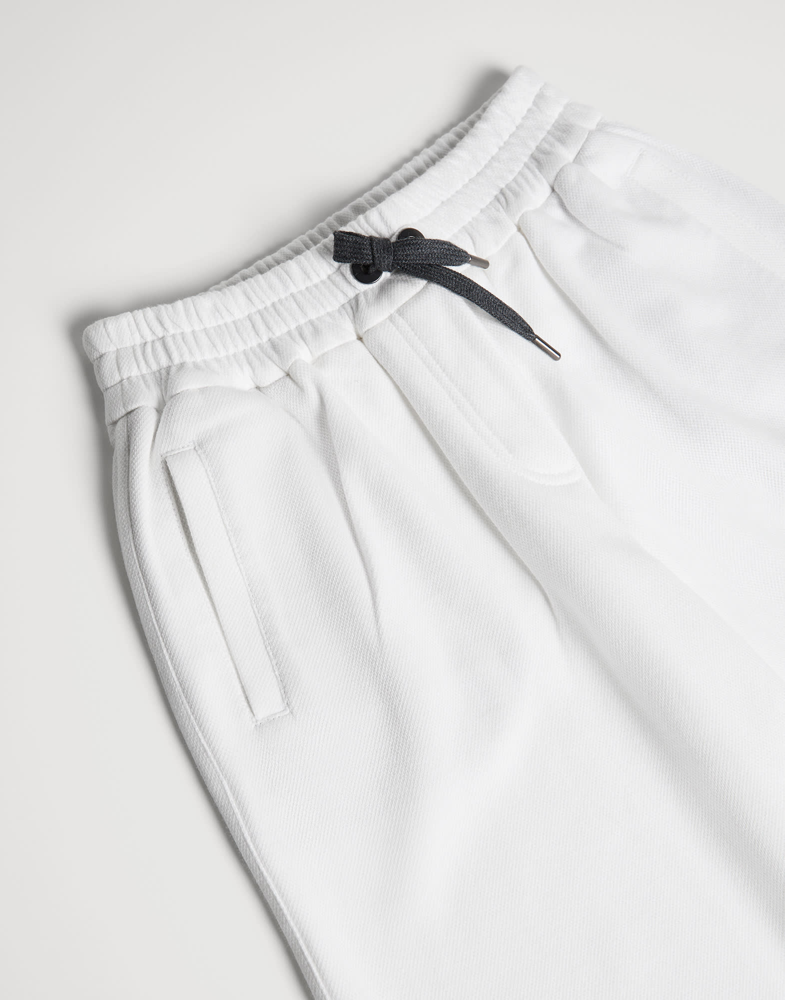Pique Track trousers Off-White Girls - Brunello Cucinelli