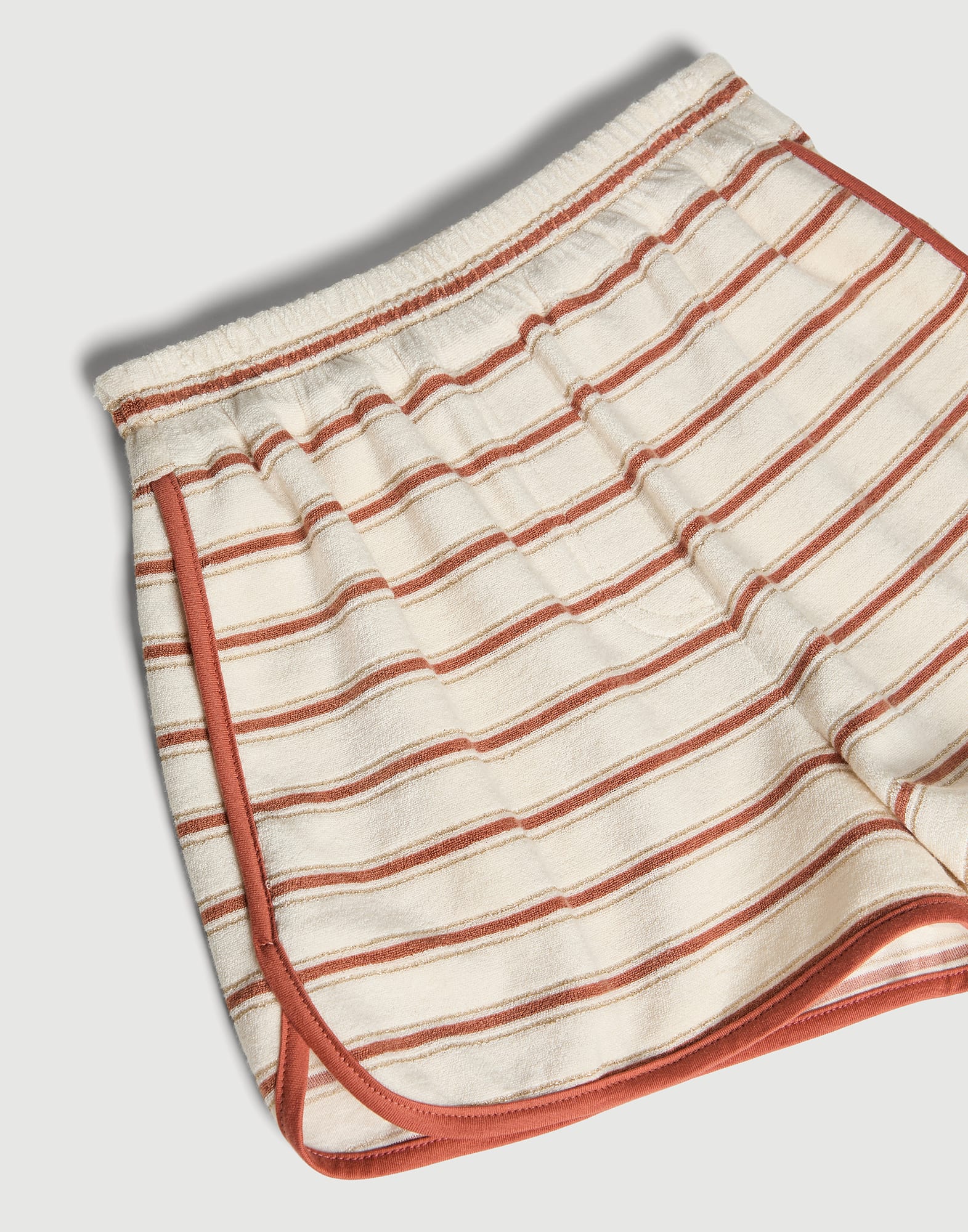 Shorts Track Naranja Ni&ntilde;a - Brunello Cucinelli