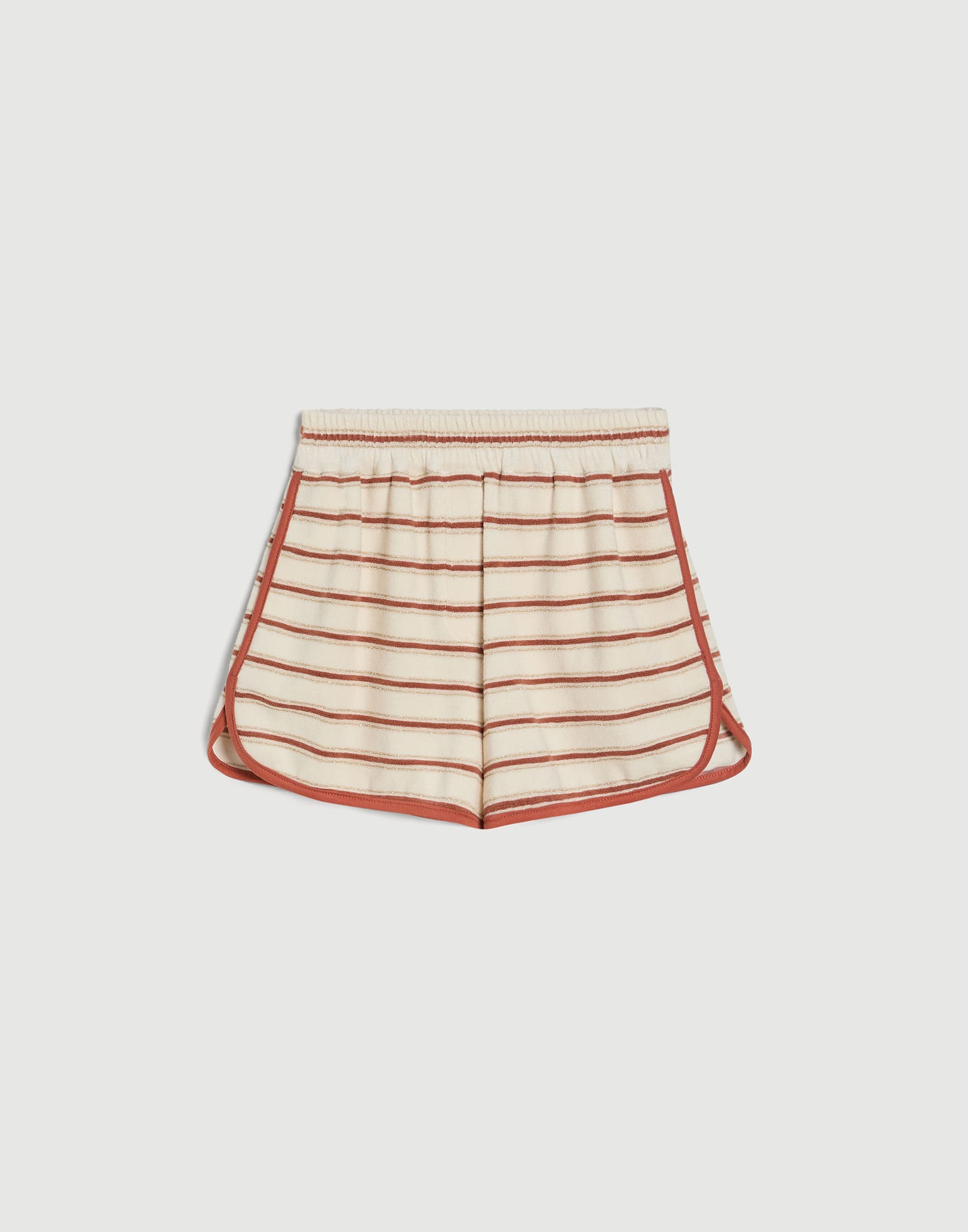 Shorts Track Naranja Ni&ntilde;a - Brunello Cucinelli