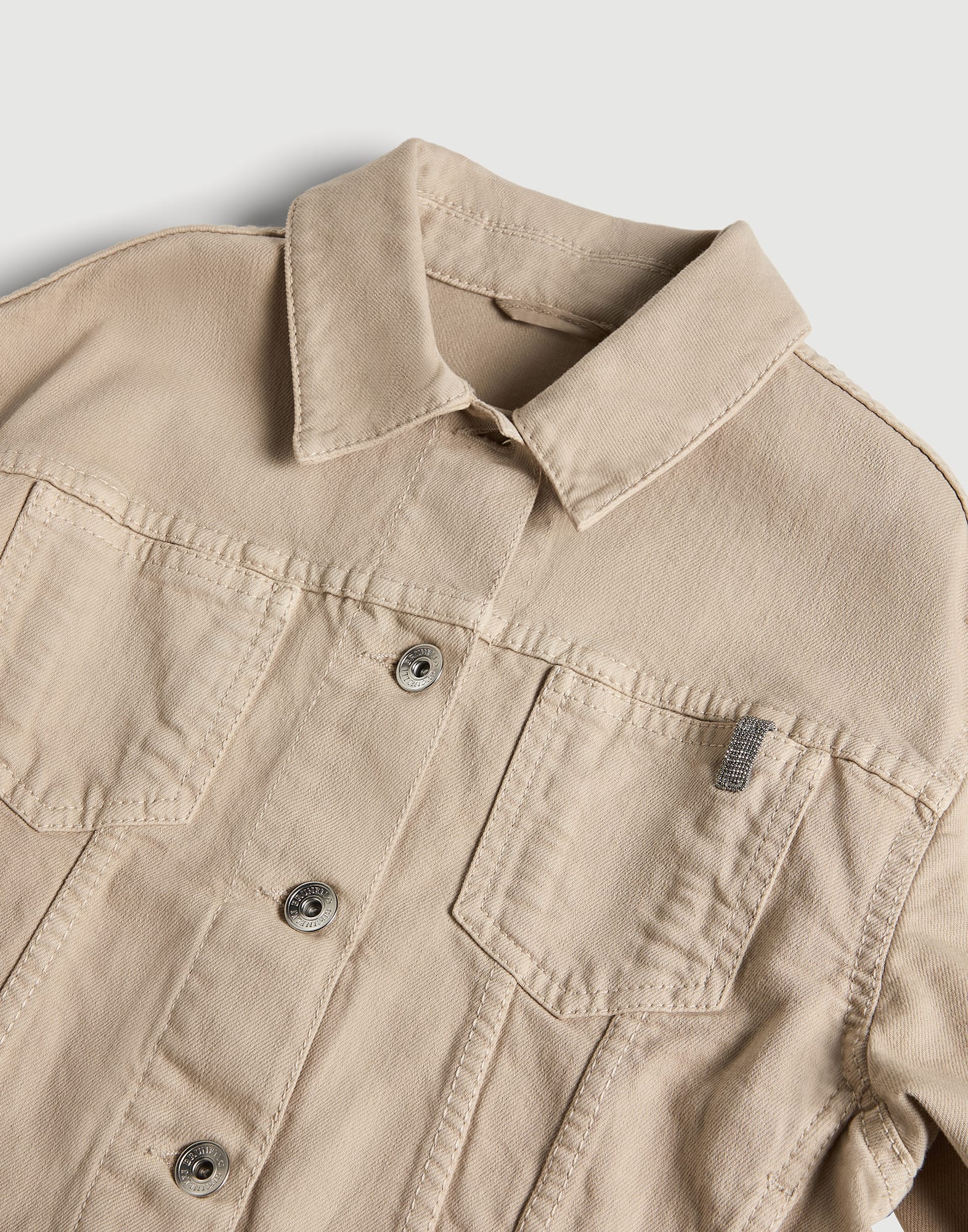Outerwear with monili Sand Girls - Brunello Cucinelli