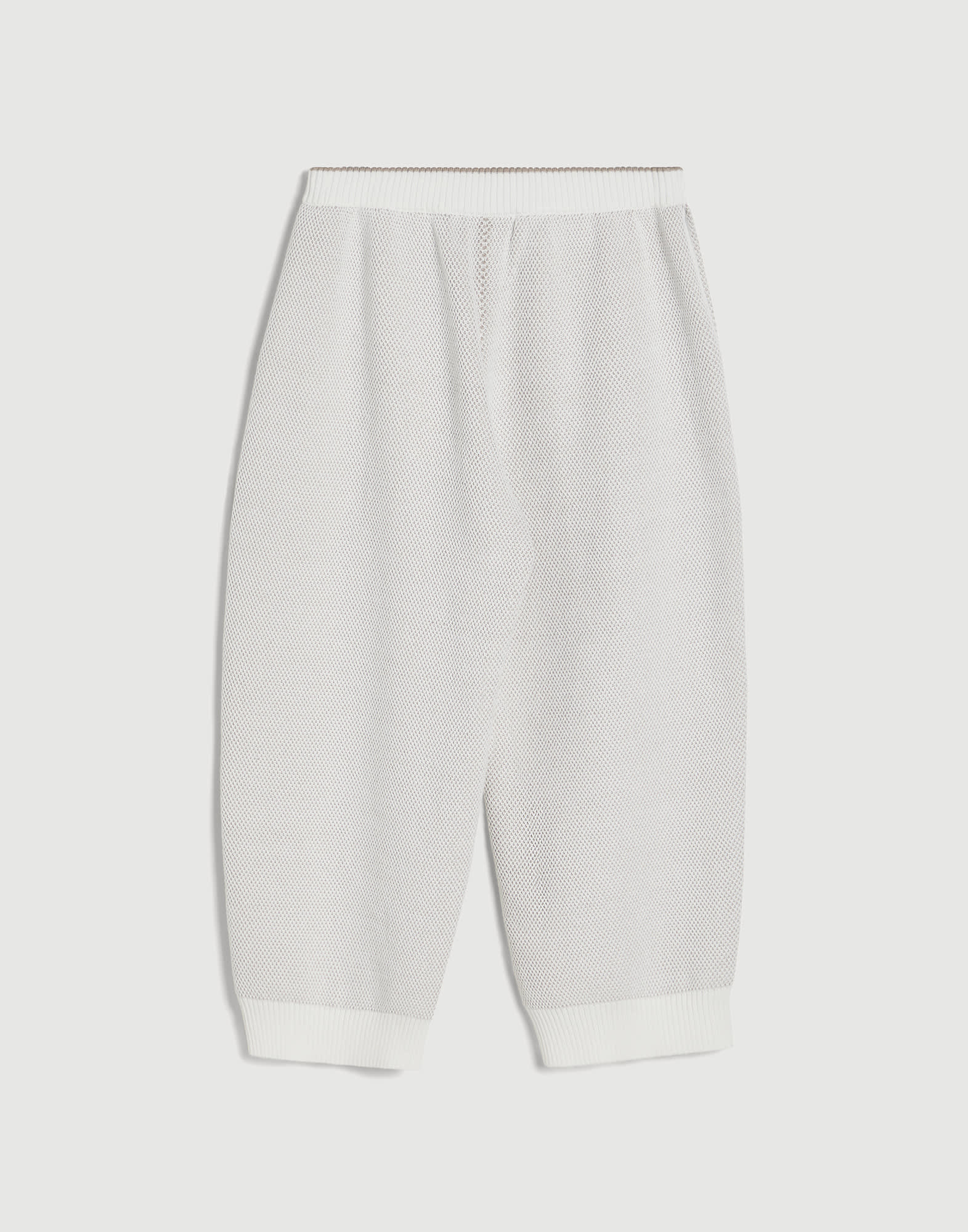 Pantal&oacute;n de punto Jacquard Panam&aacute; Ni&ntilde;a - Brunello Cucinelli