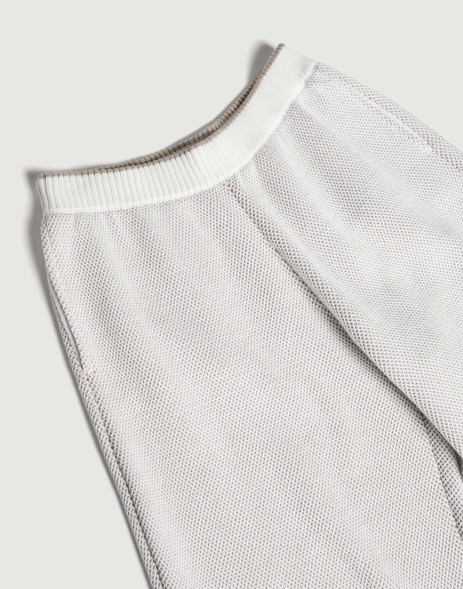 Jacquard knit trousers Panama Girls - Brunello Cucinelli