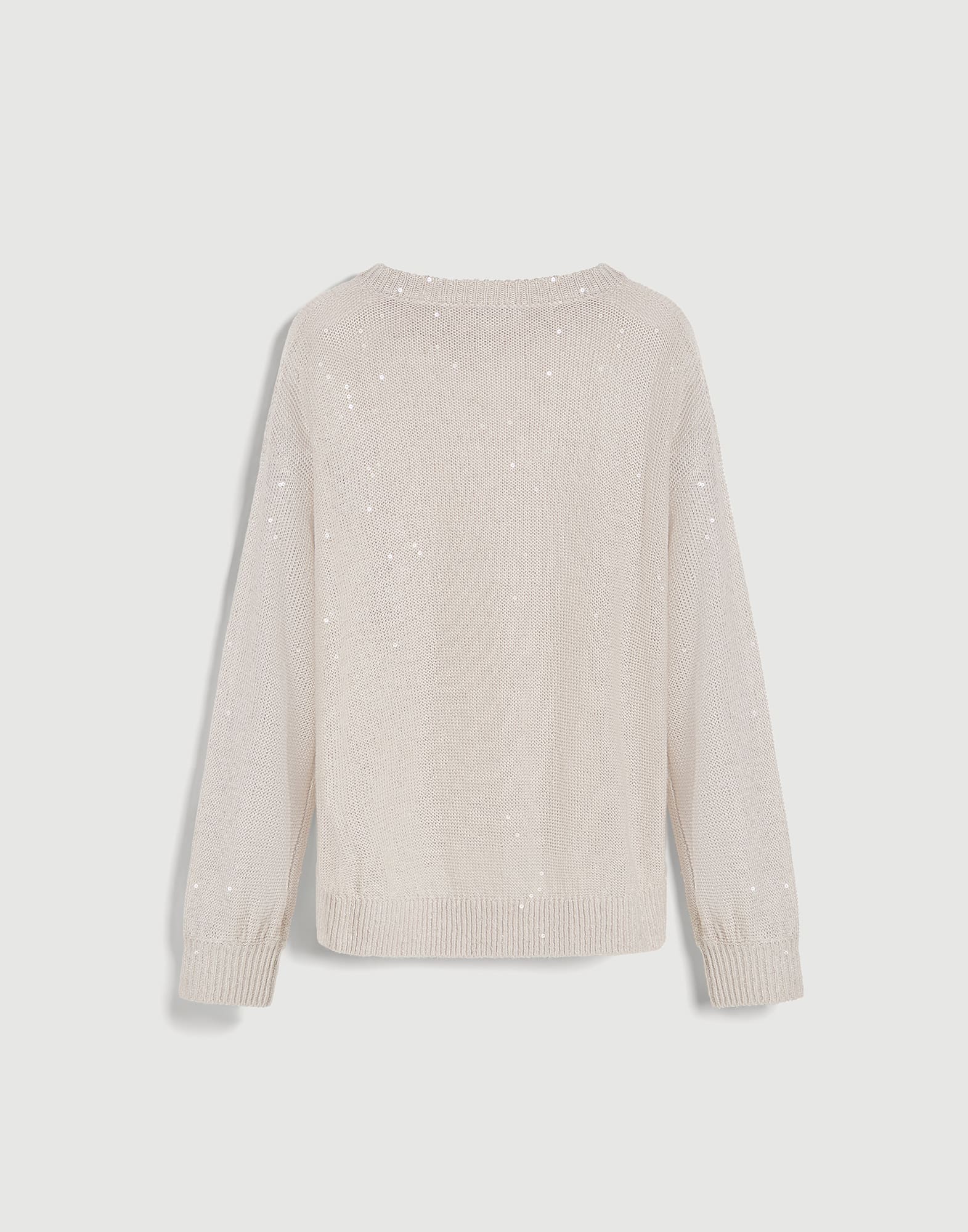Linen and silk sweater Buff Girls - Brunello Cucinelli
