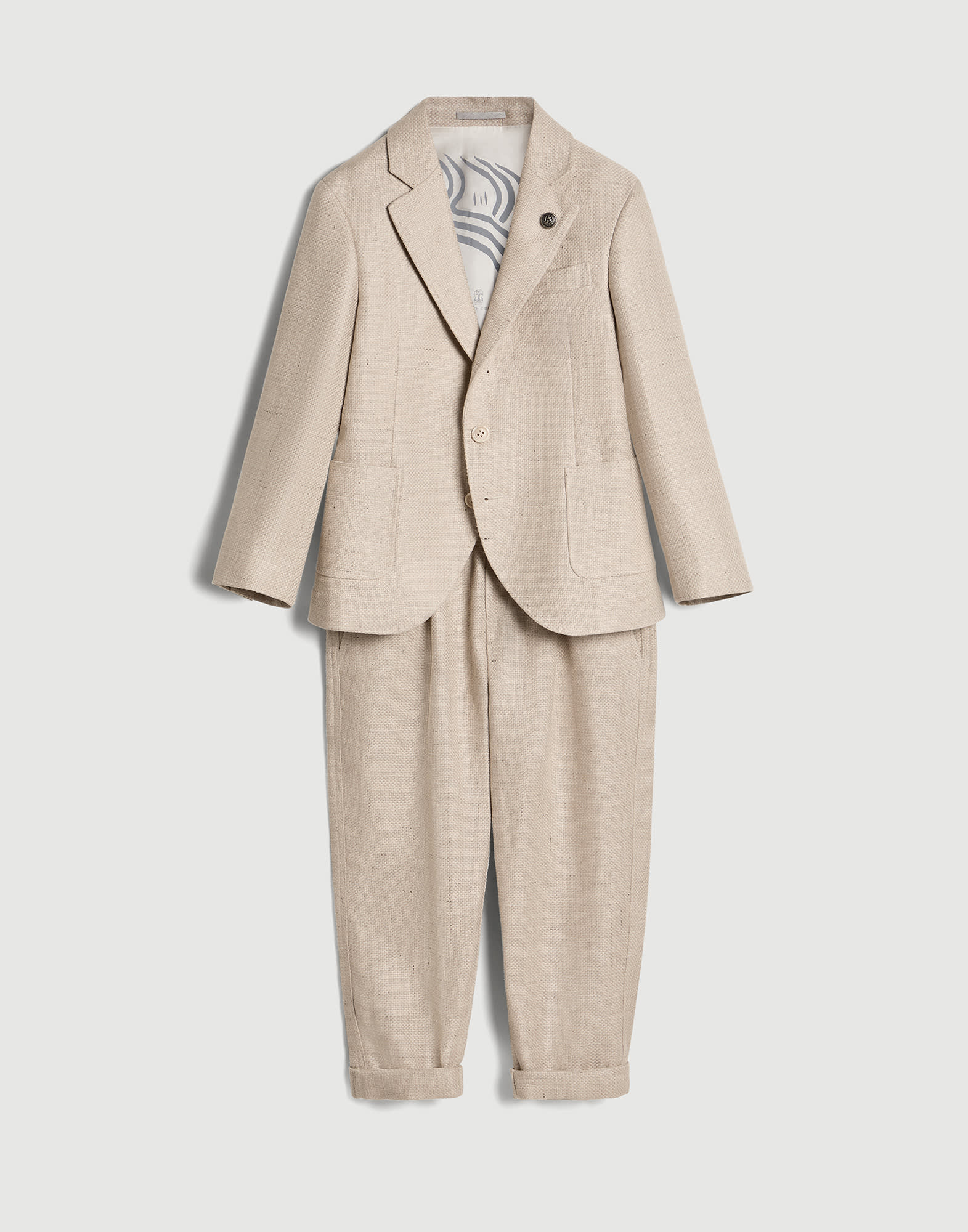 西装套装 - 正面视角 - 正面观看 - 全屏观看