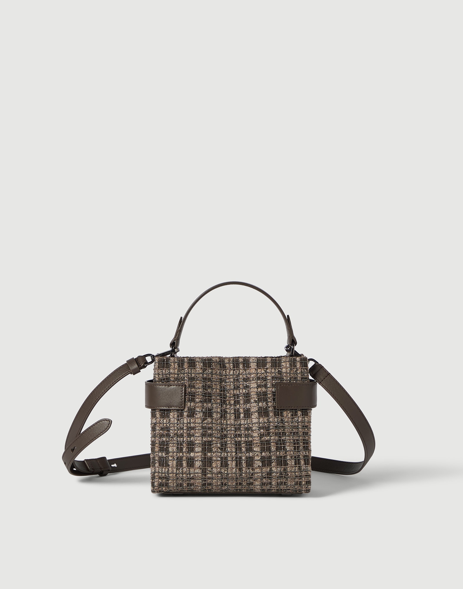 Essence トップハンドルバッグ（S） ブラウン レディース - Brunello Cucinelli