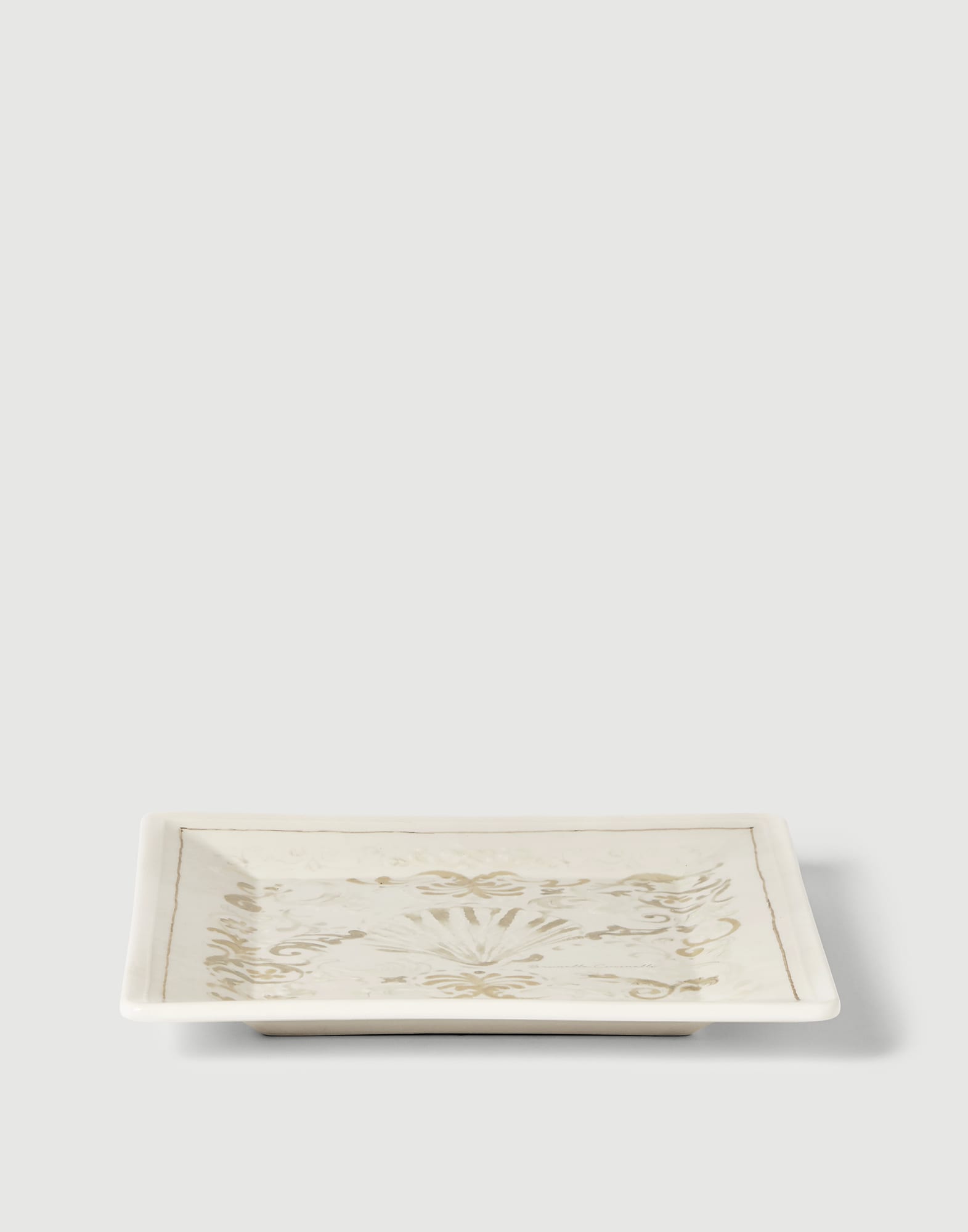 Large Mediterranea tray Shell Lifestyle - Brunello Cucinelli